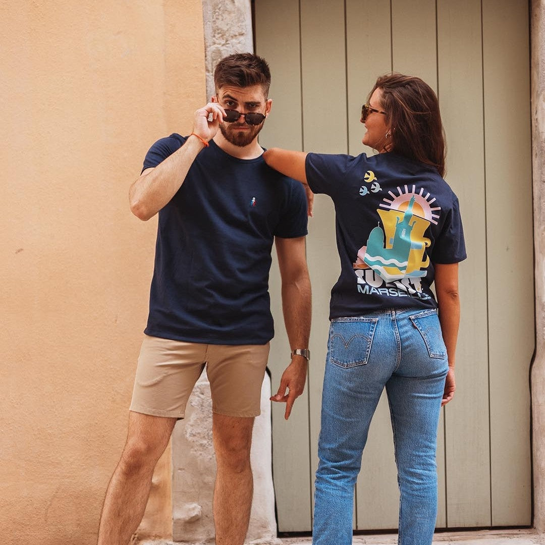 T-Shirt Marseille - Fabriqué en Provence - Sudist