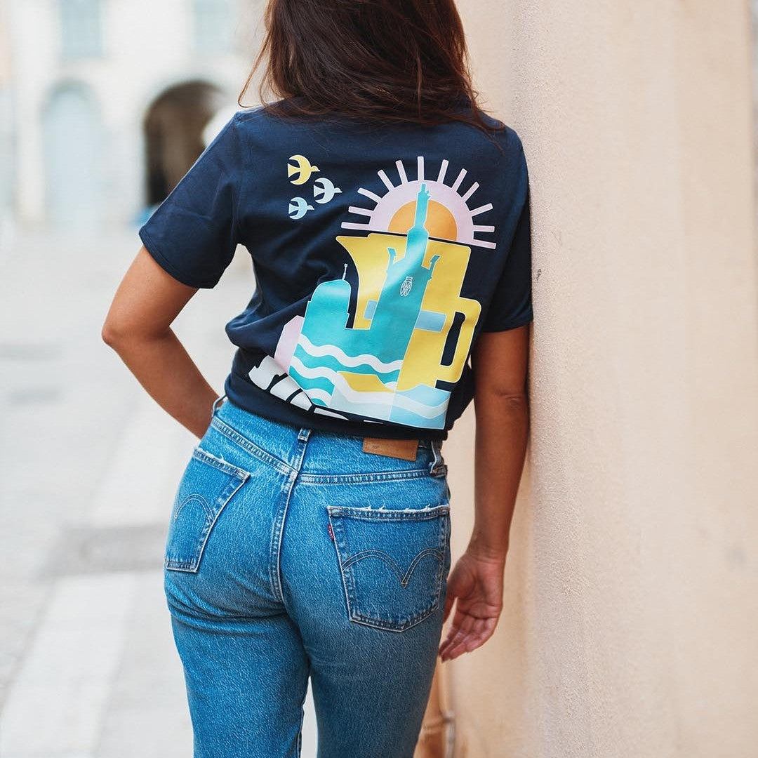 T-Shirt Marseille - Fabriqué en Provence - Sudist