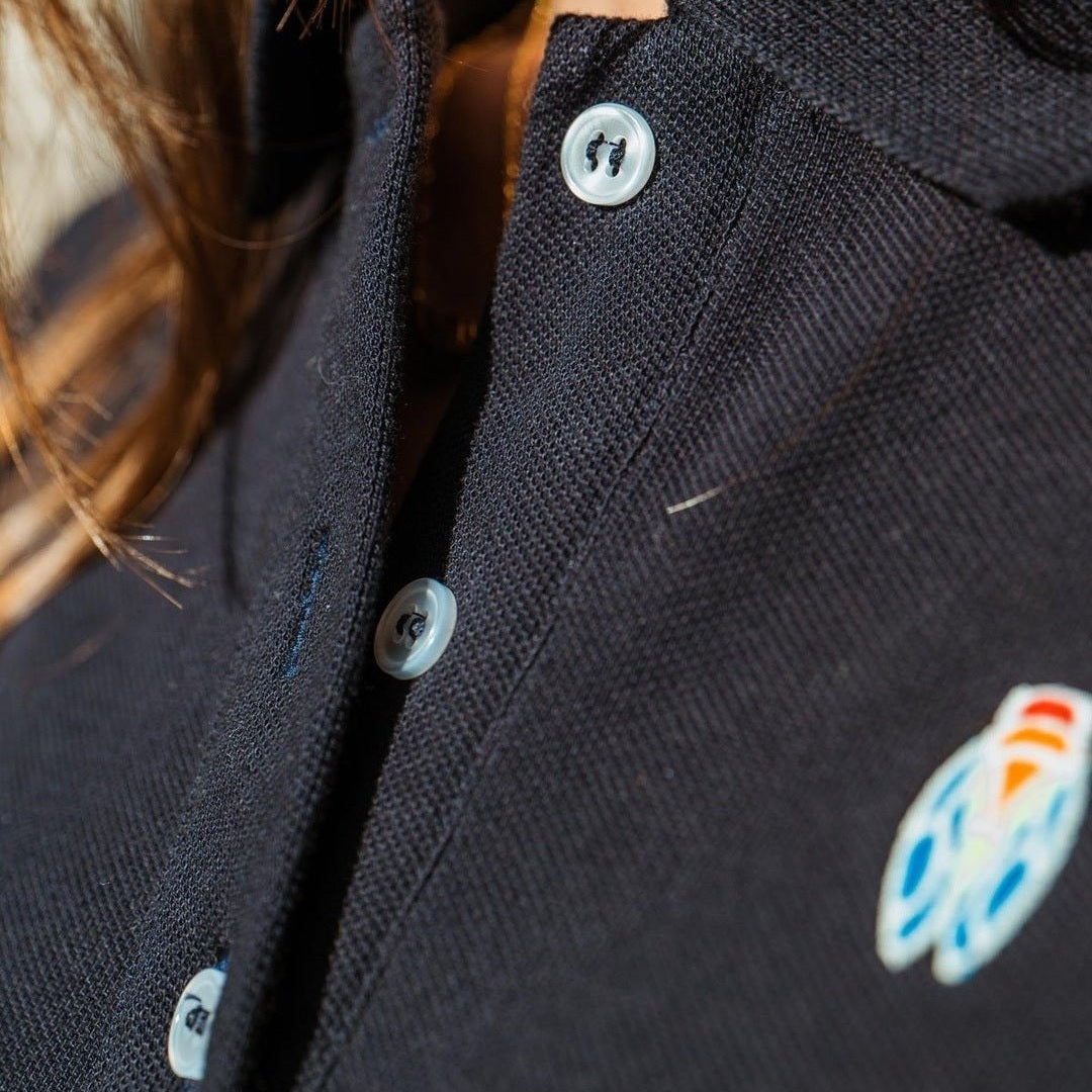 Polo Femme Cigale Colorée - Fabriqué en Provence - Sudist