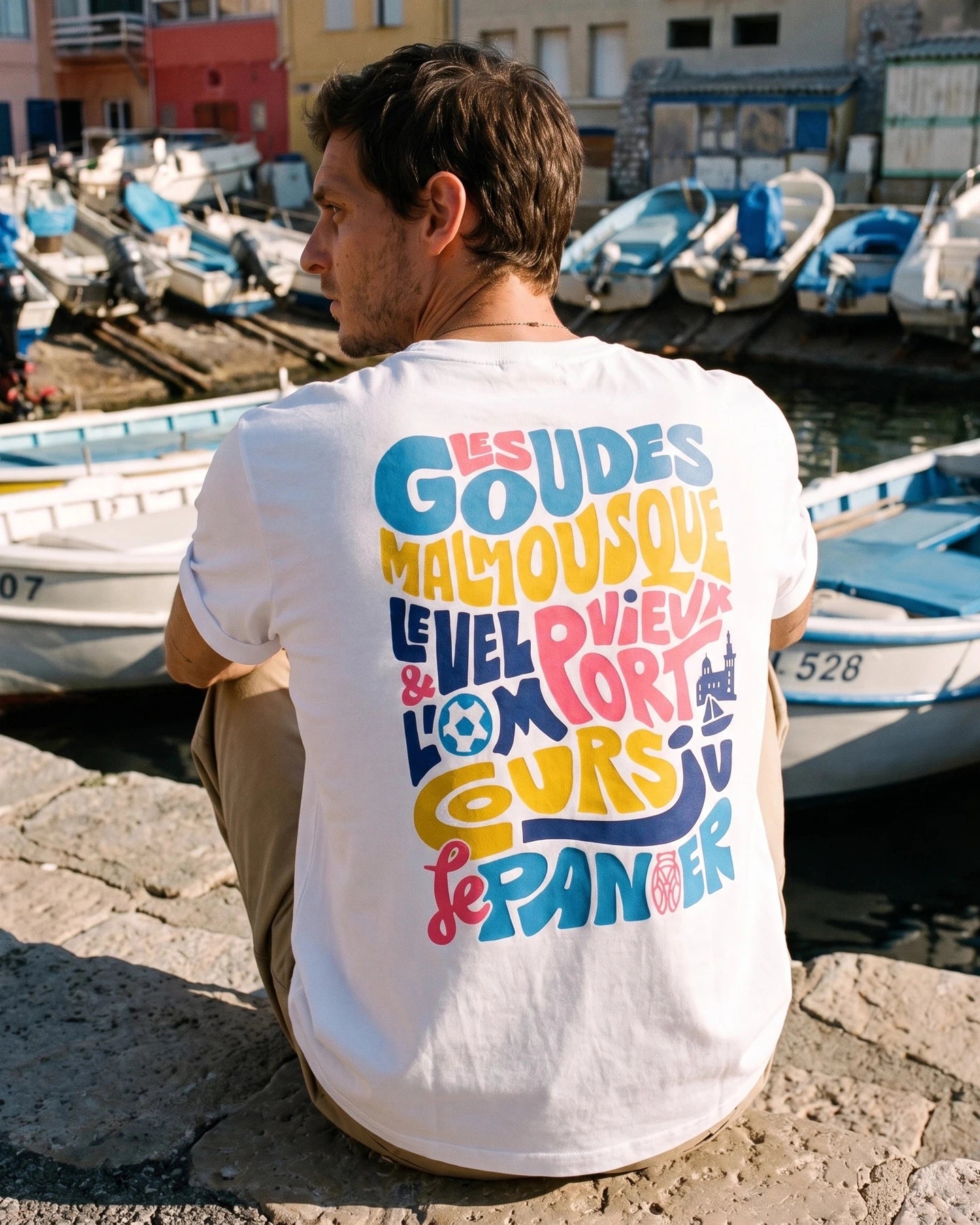 T-Shirt Expressions Marseillaises Fabriqué en Provence - Sudist