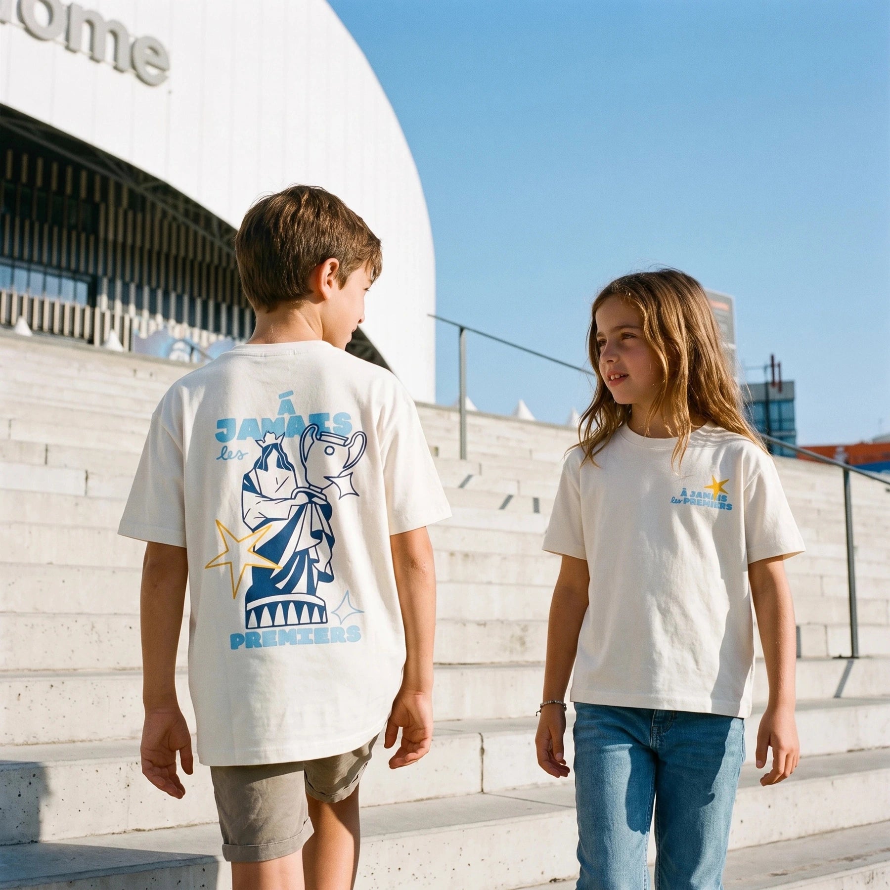 Image of T-Shirt Enfant à jamais les premiers Fabriqué en Provence - Sudist