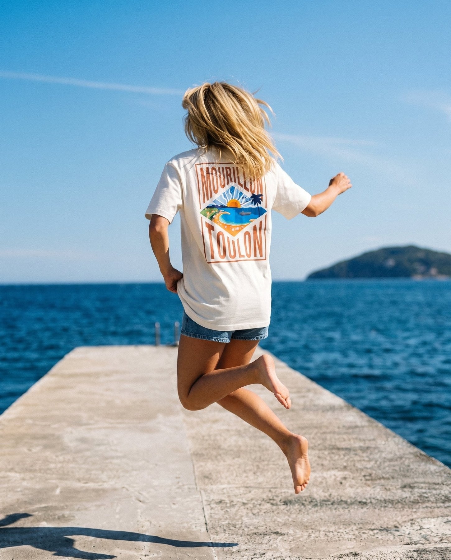 T-Shirt Mourillon Toulon Fabriqué en Provence - Sudist