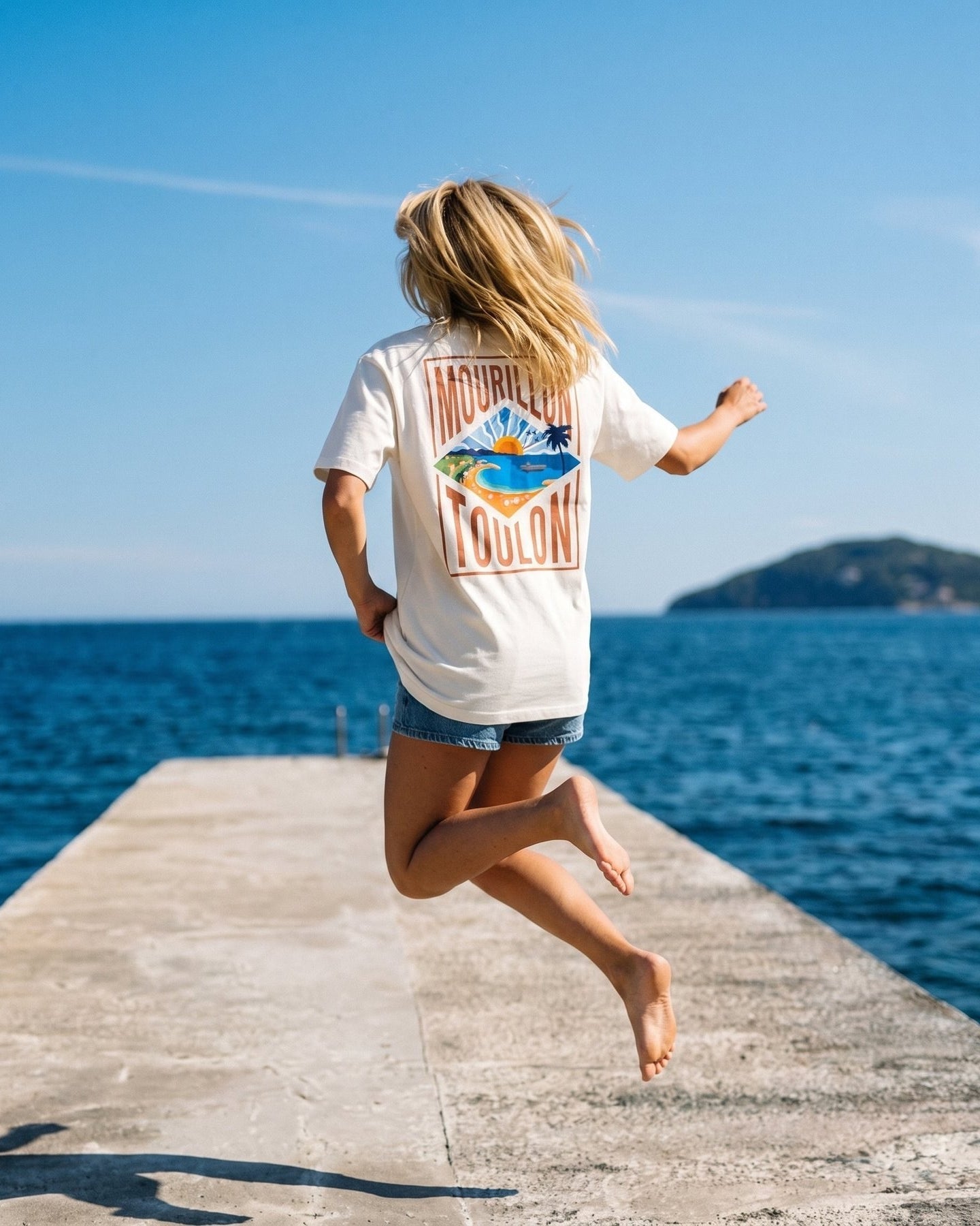 Image of T-Shirt Mourillon Toulon Fabriqué en Provence - Sudist