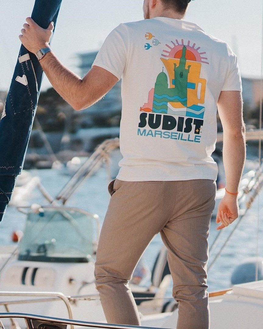 T-Shirt Marseille outlet Fabriqué en Provence - Sudist