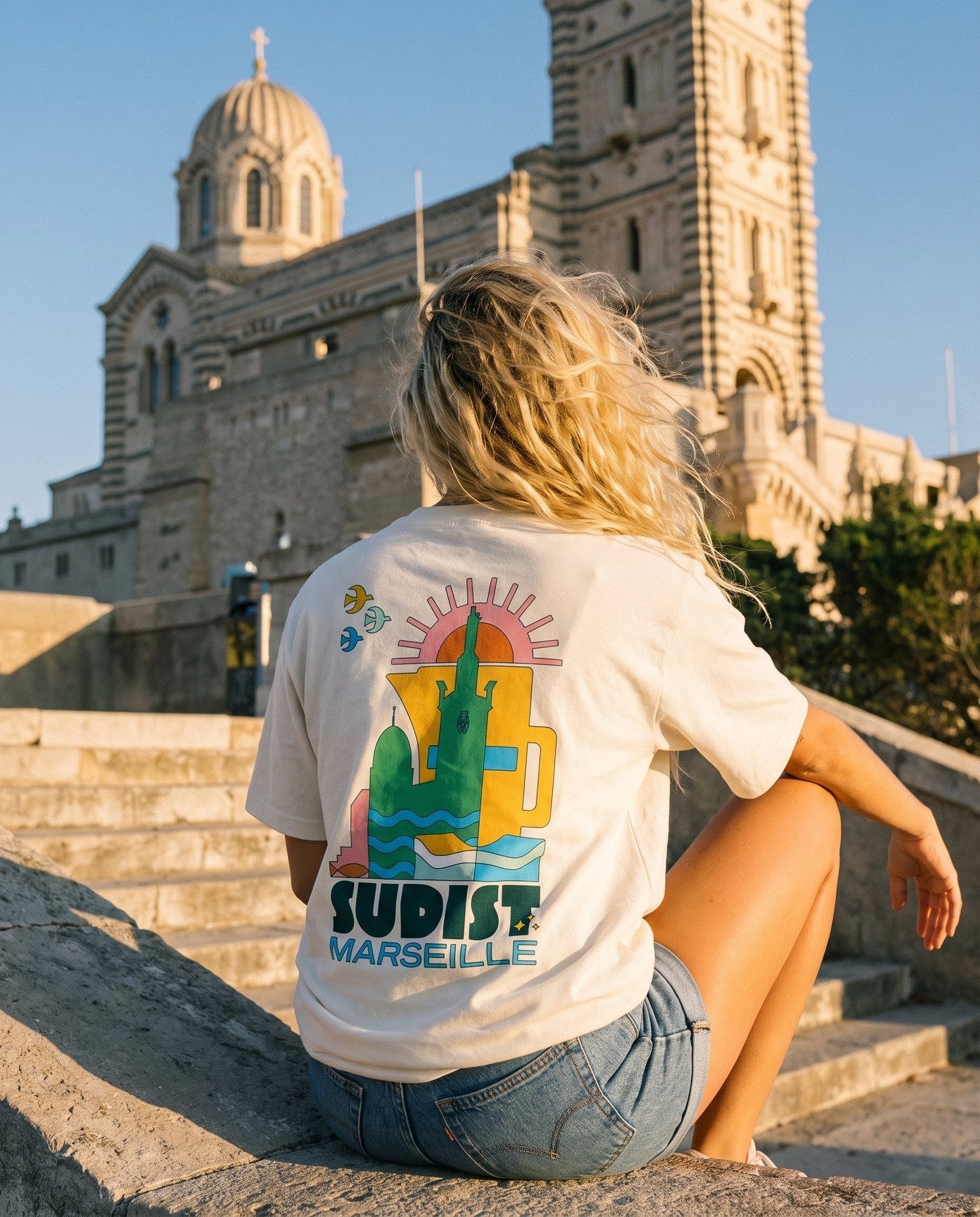 Image of T-Shirt Marseille Fabriqué en Provence - Sudist