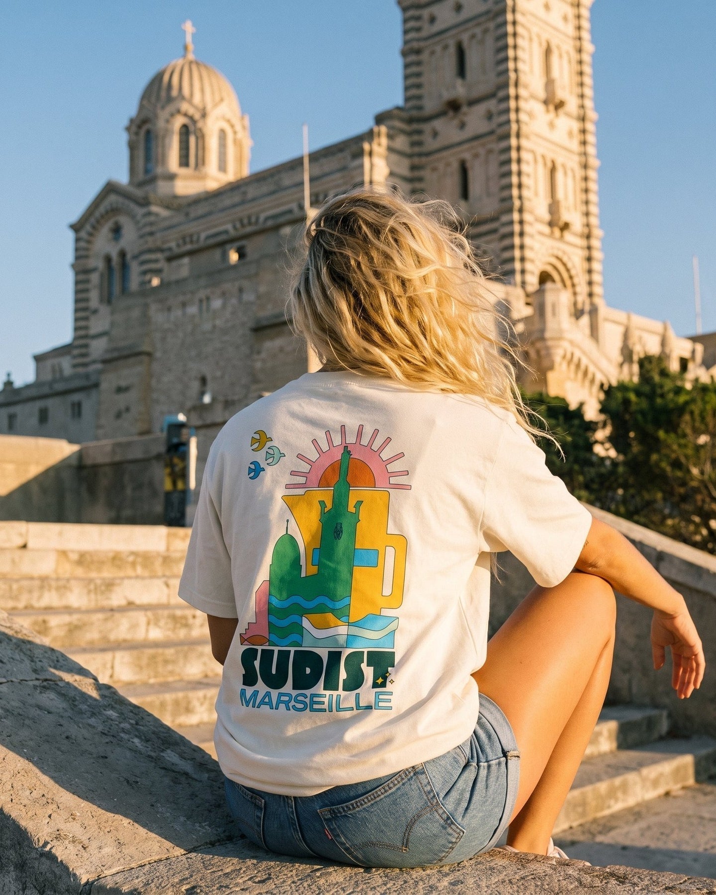 Image of T-Shirt Marseille Fabriqué en Provence - Sudist
