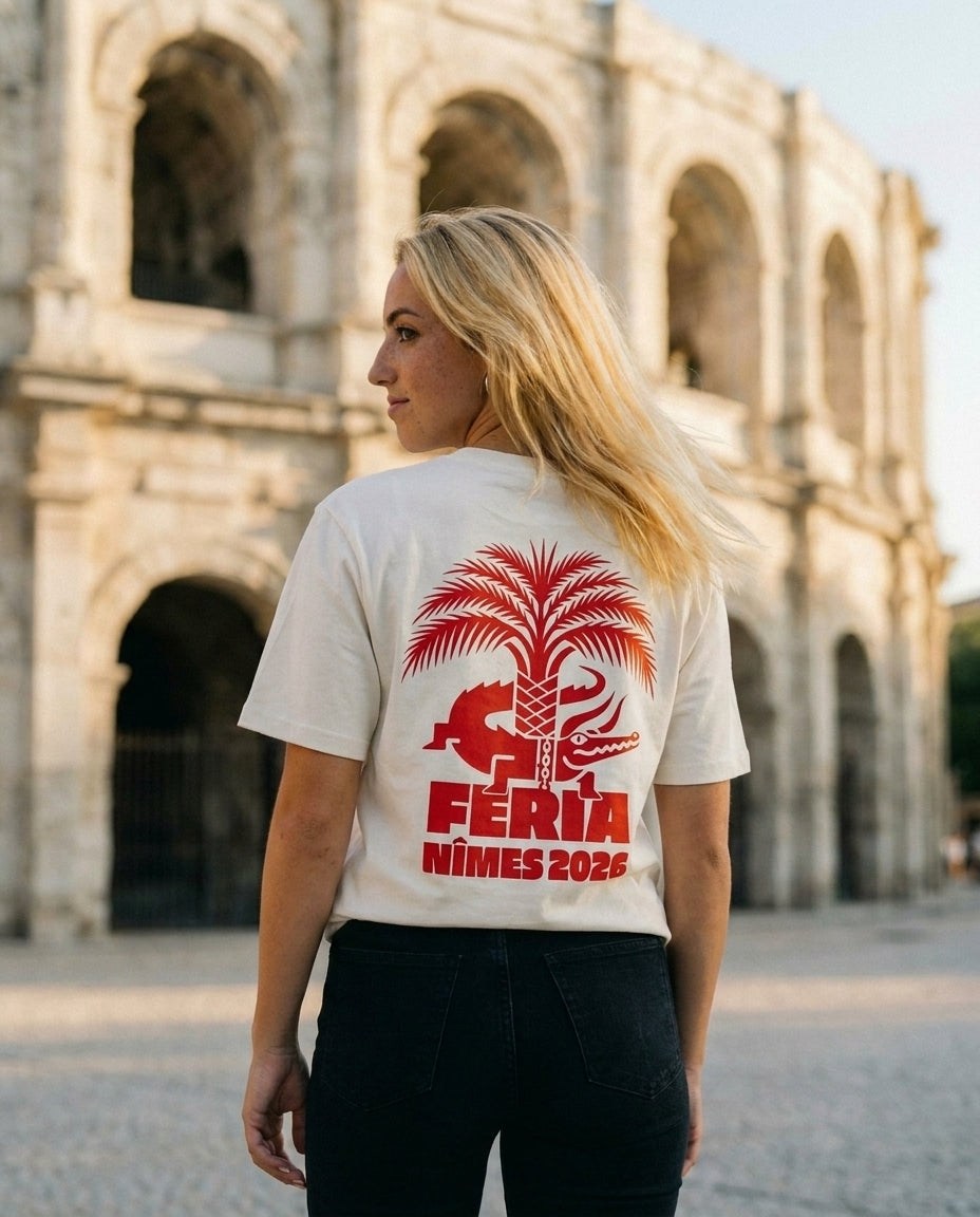 Image of T-Shirt Feria de Nîmes 2026 édition limitée Fabriqué en Provence - Sudist