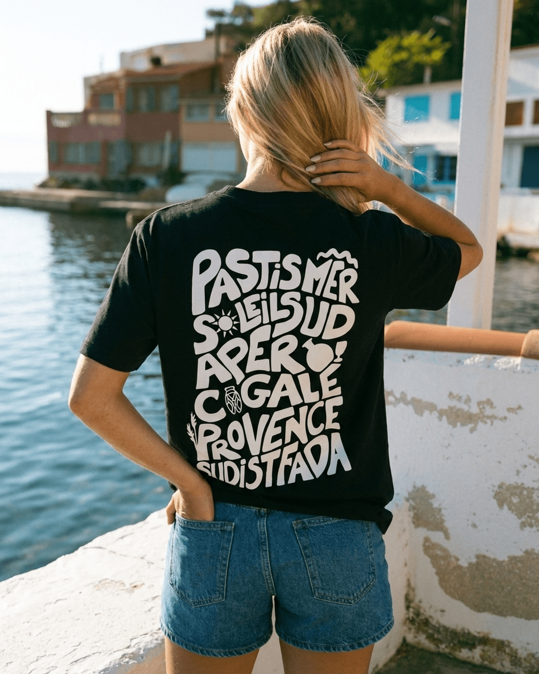 Image of T-Shirt expressions Provençales Fabriqué en Provence - Sudist