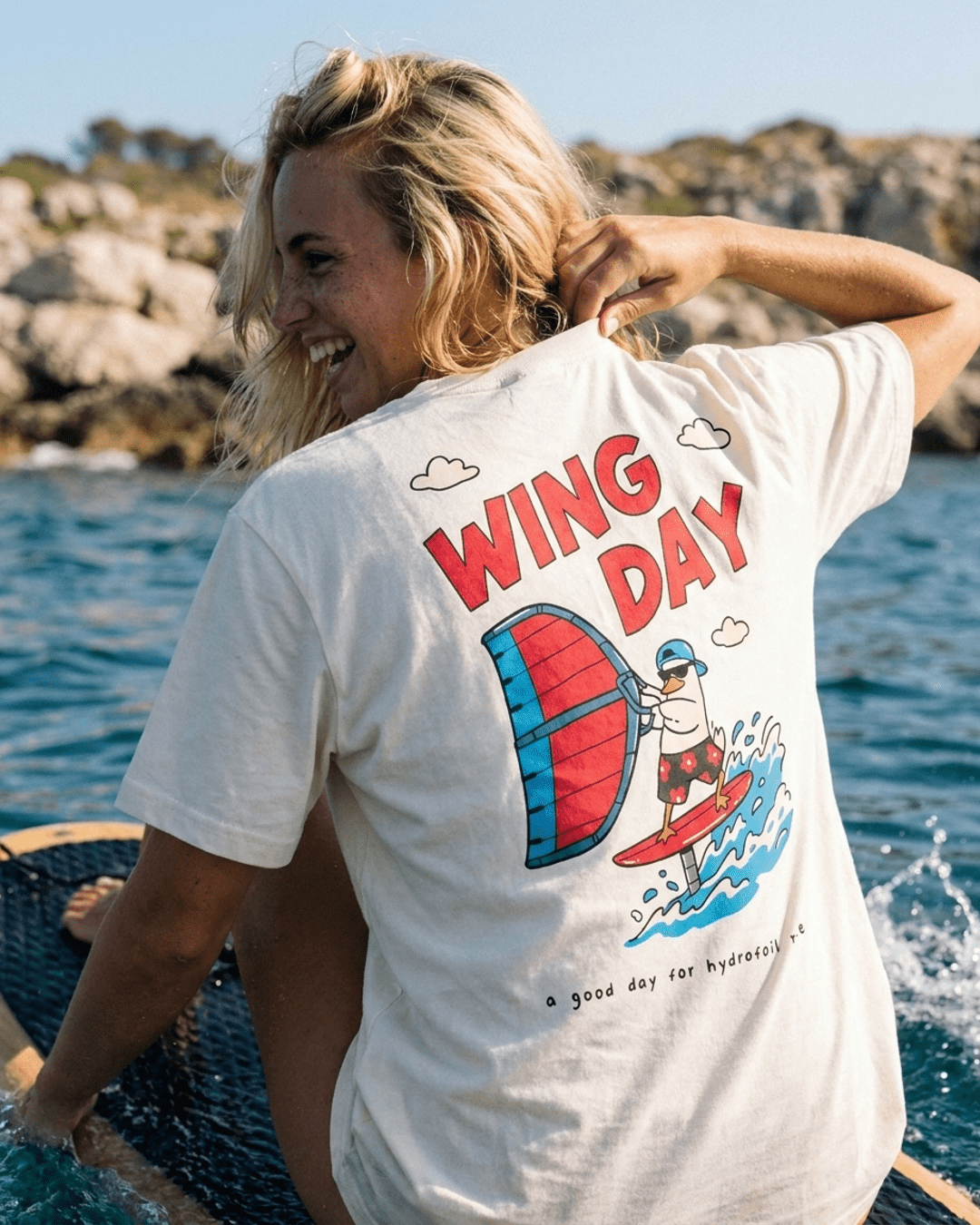 T-Shirt Wing Day Fabriqué en Provence - Sudist