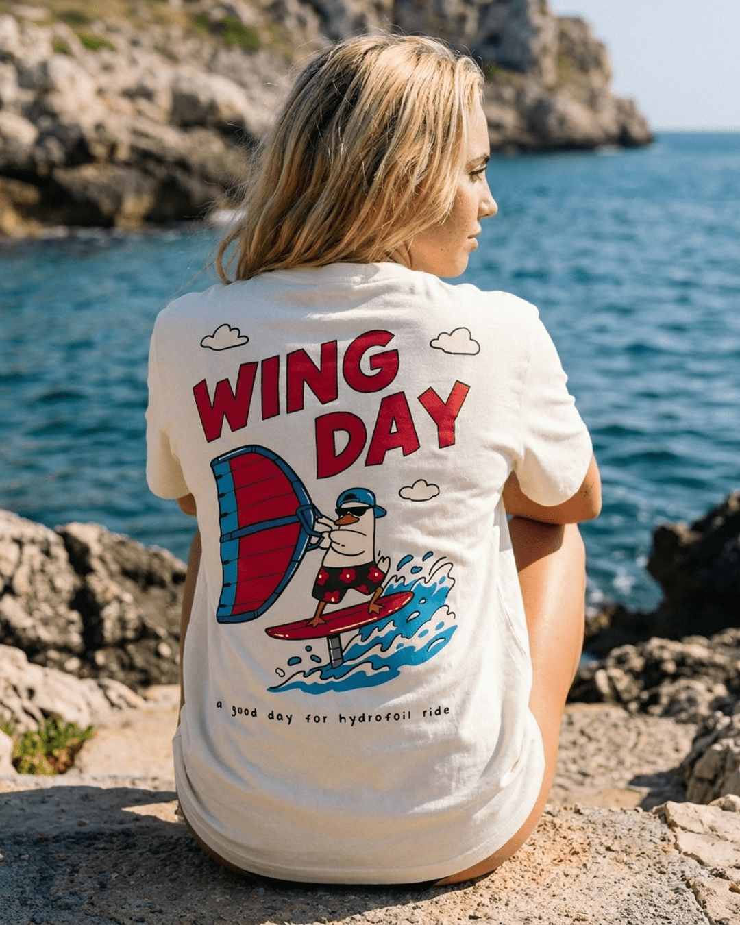 T-Shirt Wing Day Fabriqué en Provence - Sudist
