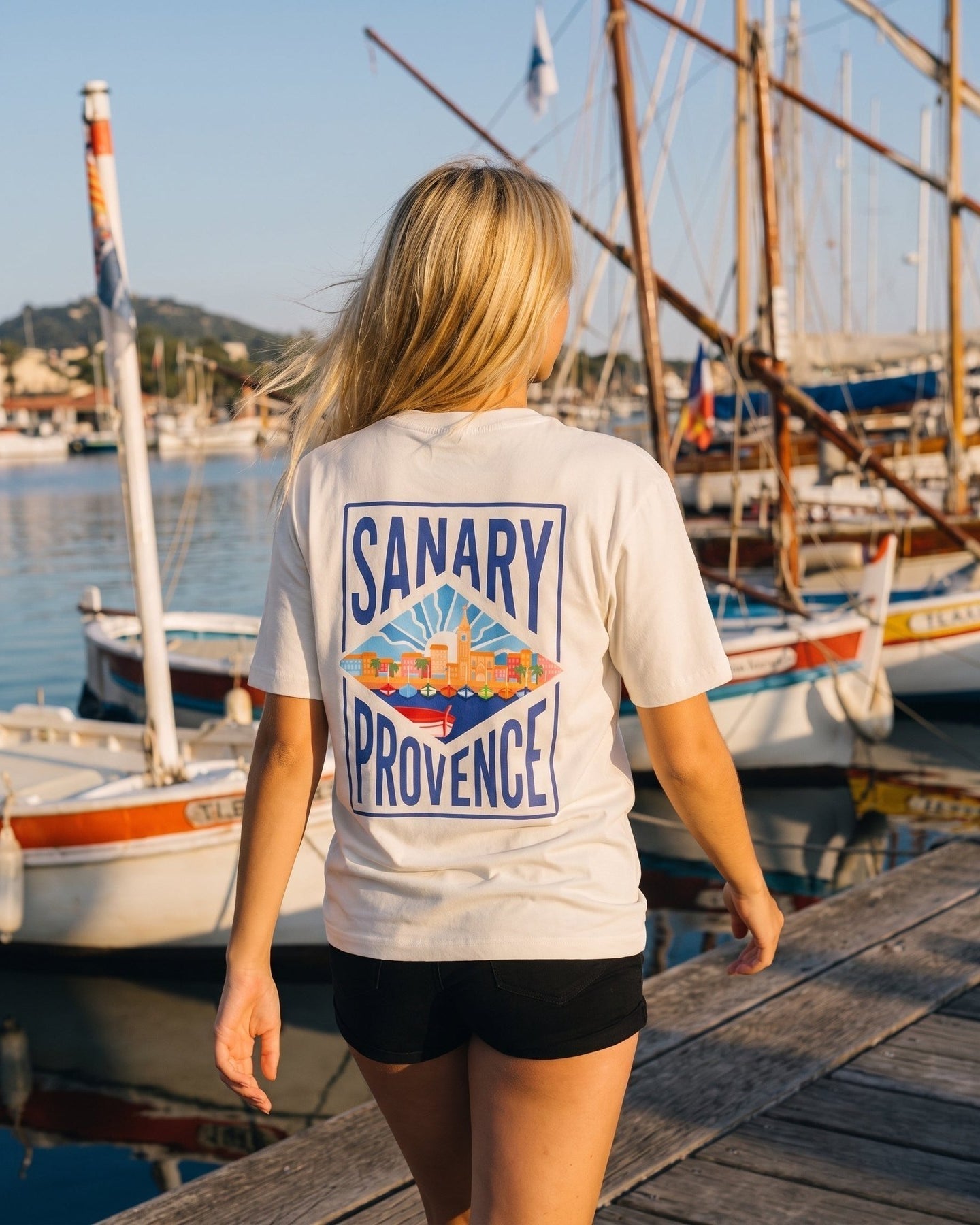 Image of T-Shirt Sanary Fabriqué en Provence - Sudist
