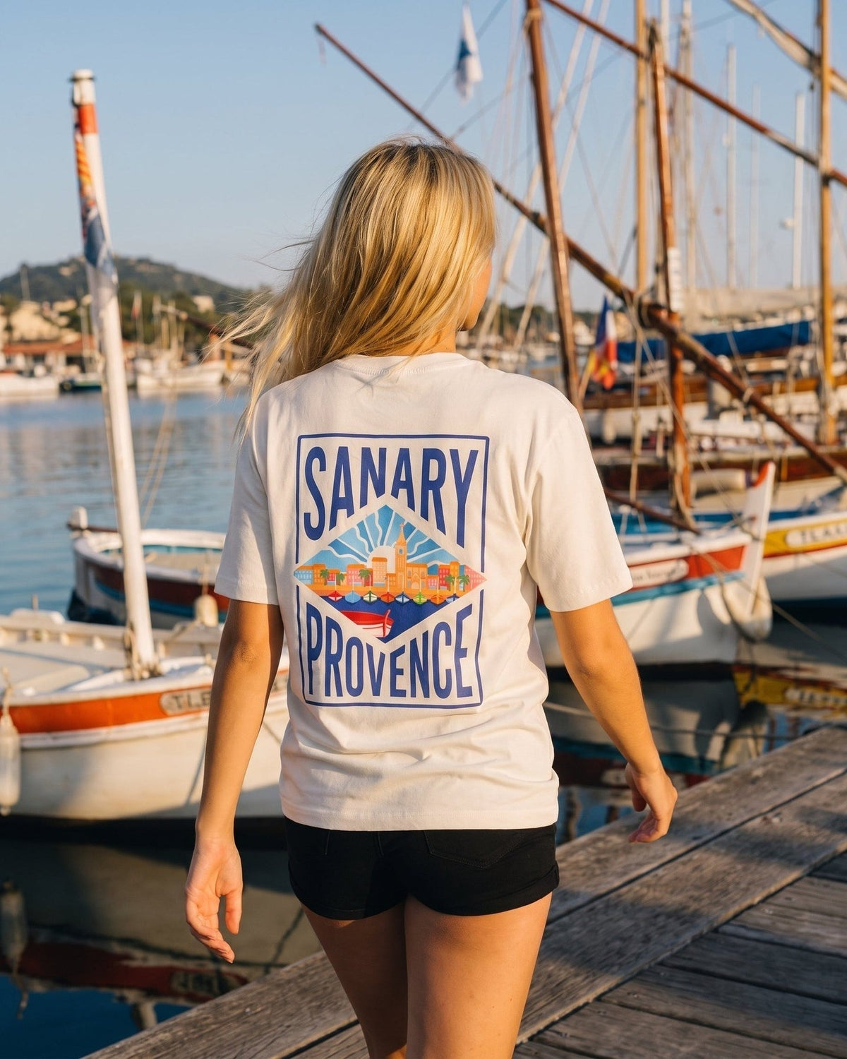T-Shirt Sanary outlet Fabriqué en Provence - Sudist