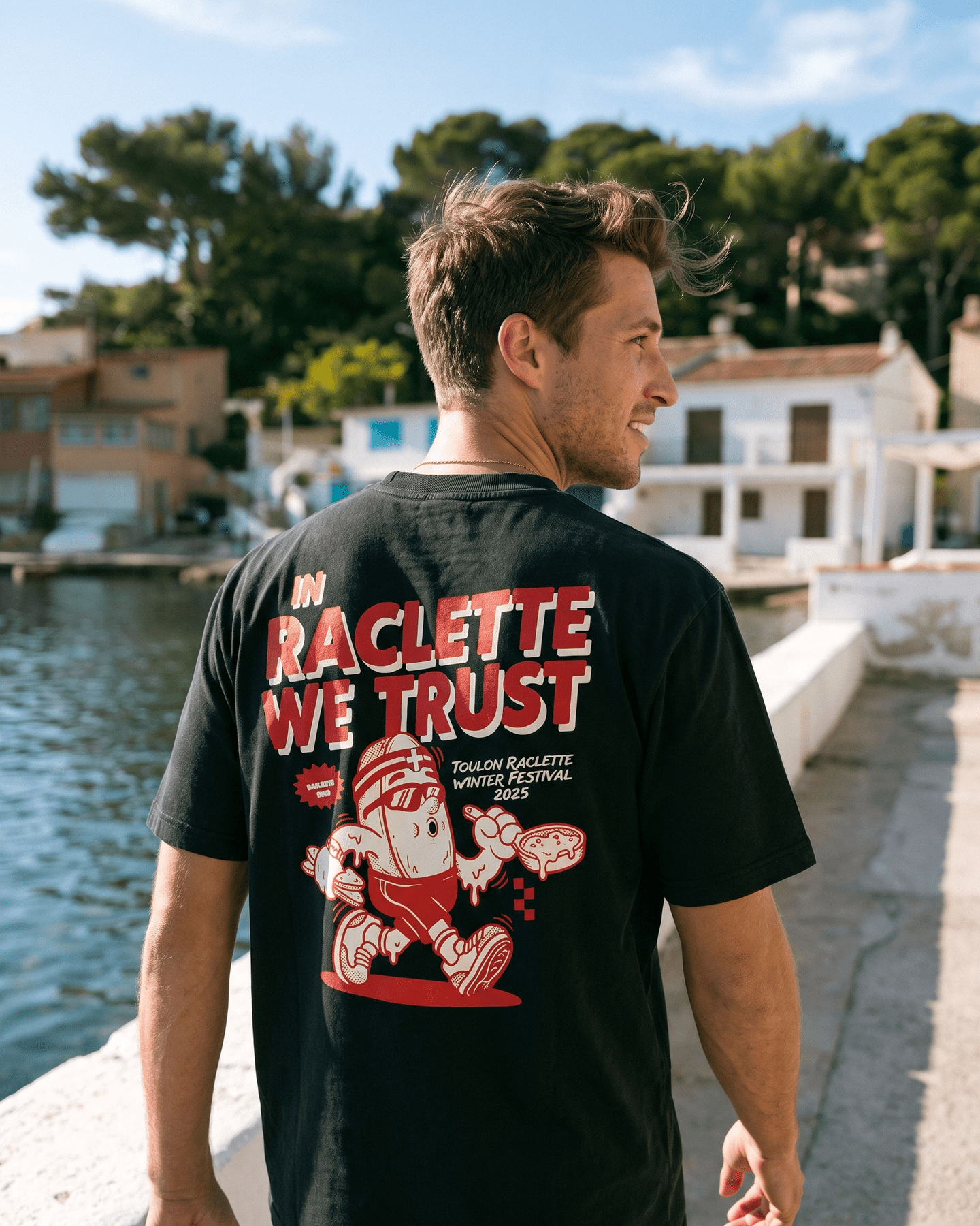 Image of T-Shirt Sudist x Raclette Festival Fabriqué en Provence - Sudist