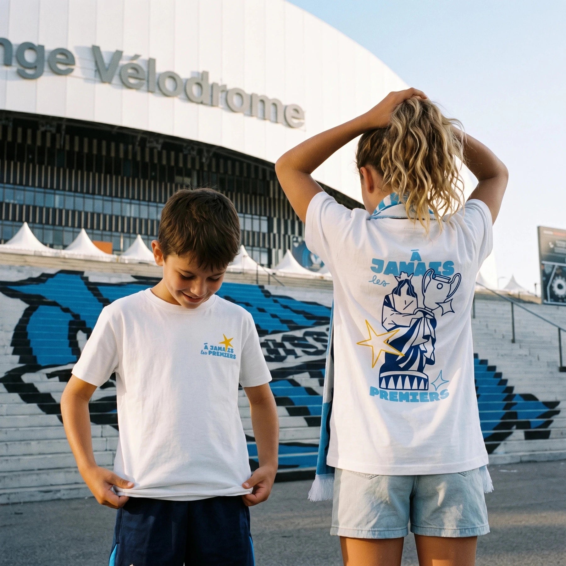 T-Shirt Enfant à jamais les premiers Fabriqué en Provence - Sudist
