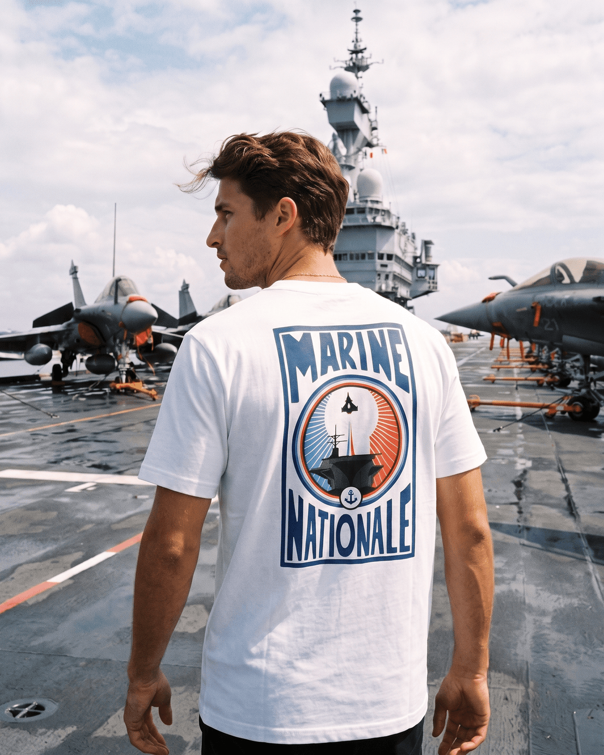 T-Shirt Marine Nationale outlet Fabriqué en Provence - Sudist