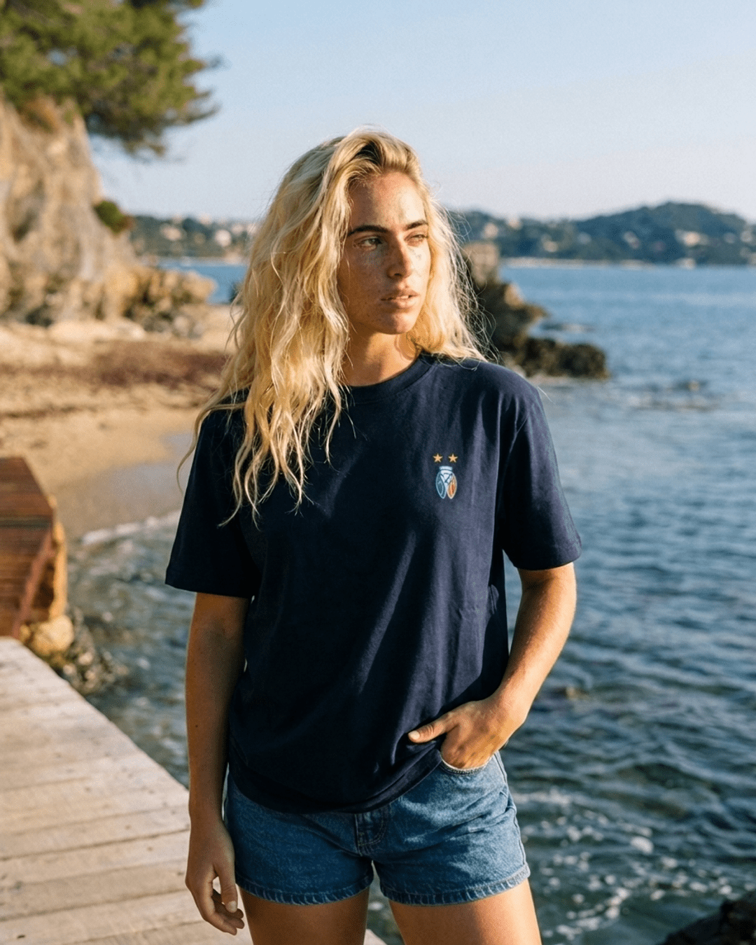 T-Shirt Allez les Bleus Fabriqué en Provence - Sudist
