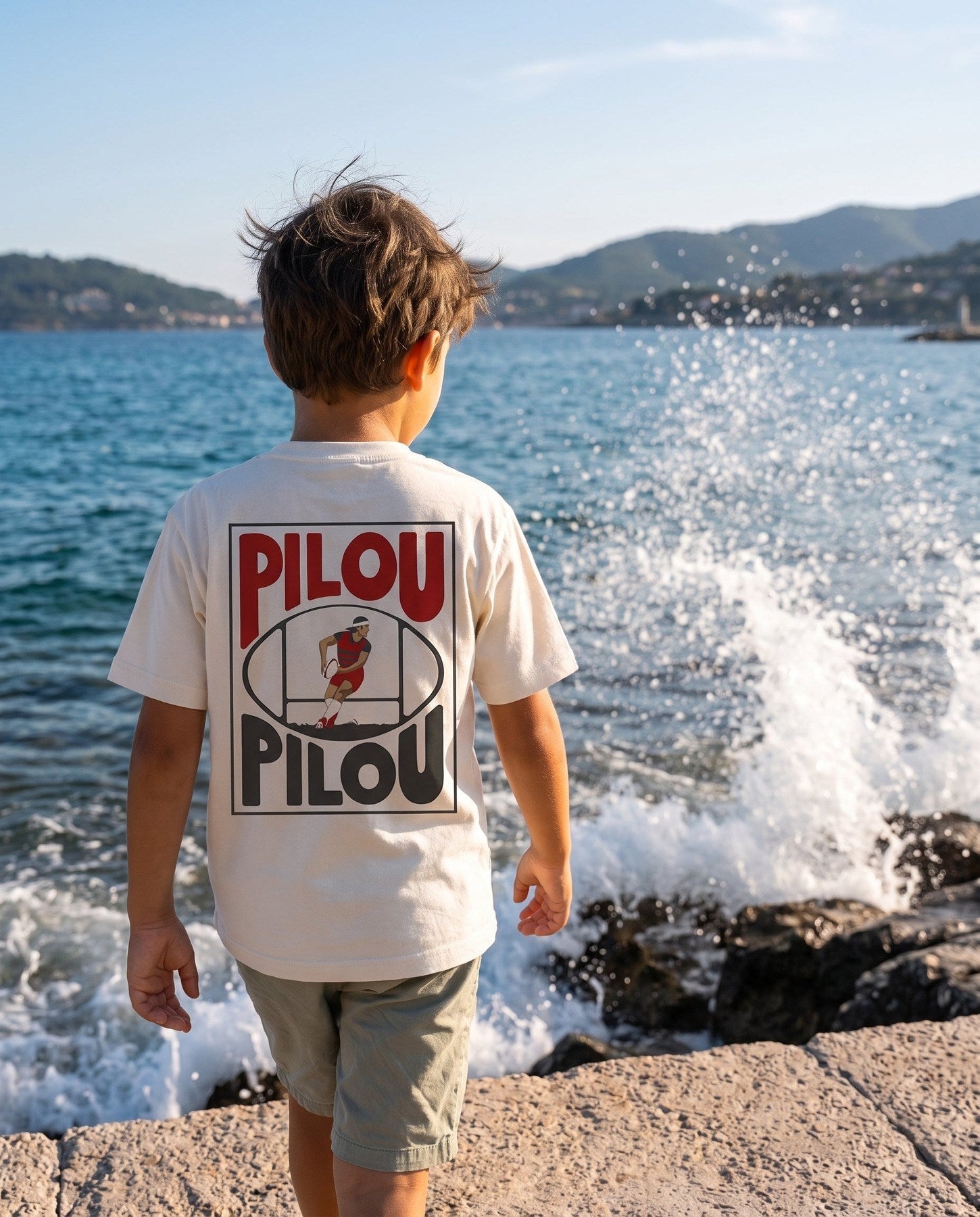 T-Shirt Enfant Pilou Pilou Fabriqué en Provence - Sudist