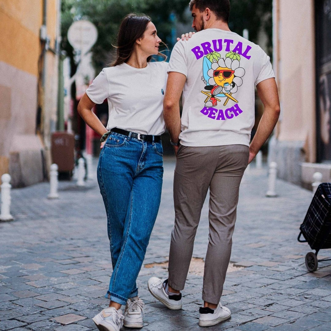 Image of T-Shirt Brutal Beach - Édition limitée - Fabriqué en Provence - Sudist