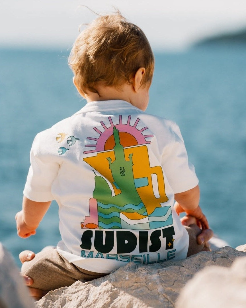 T-Shirt Enfant Marseille Fabriqué en Provence - Sudist