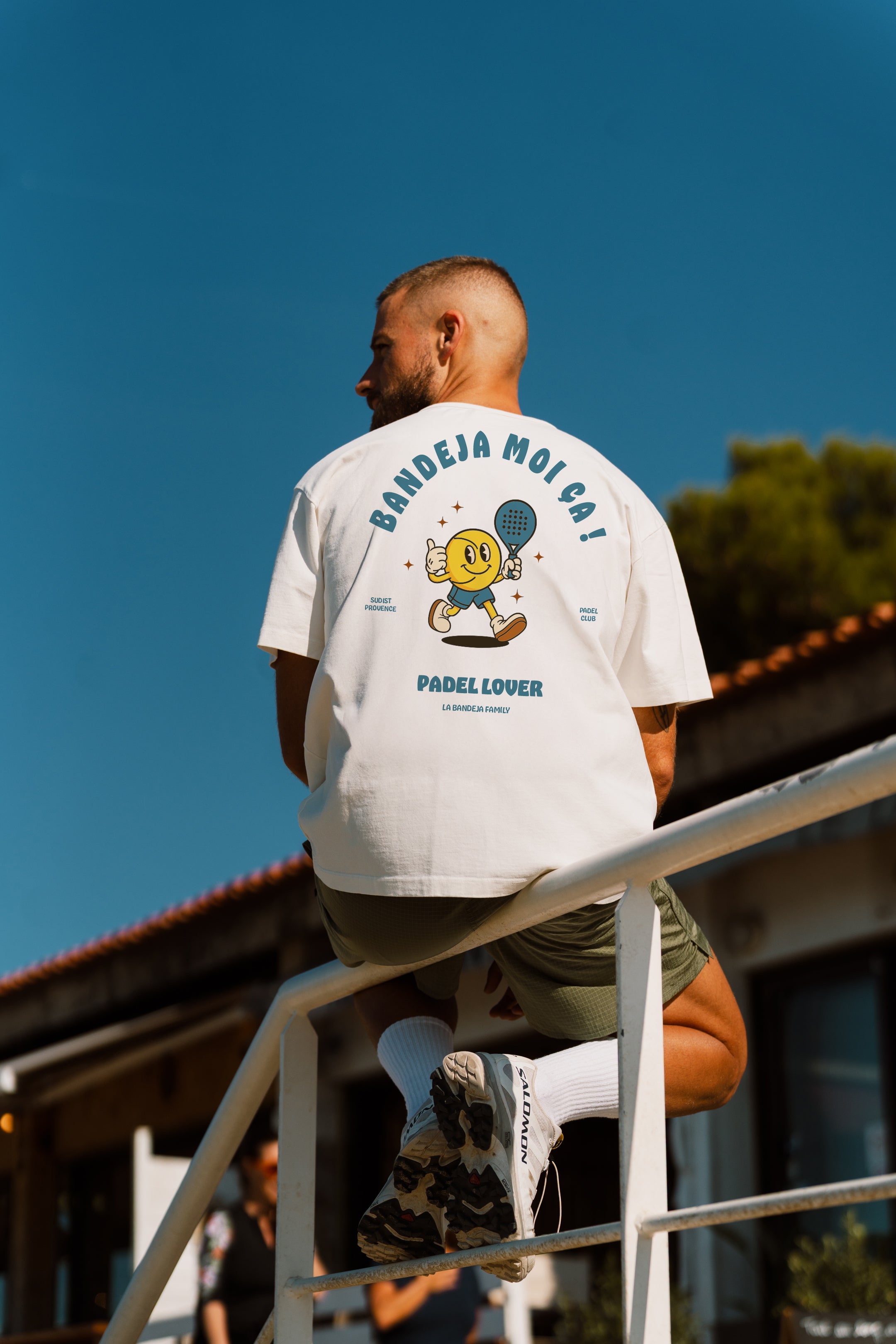T-Shirt Bandeja Padel Club - Fabriqué en Provence - Sudist