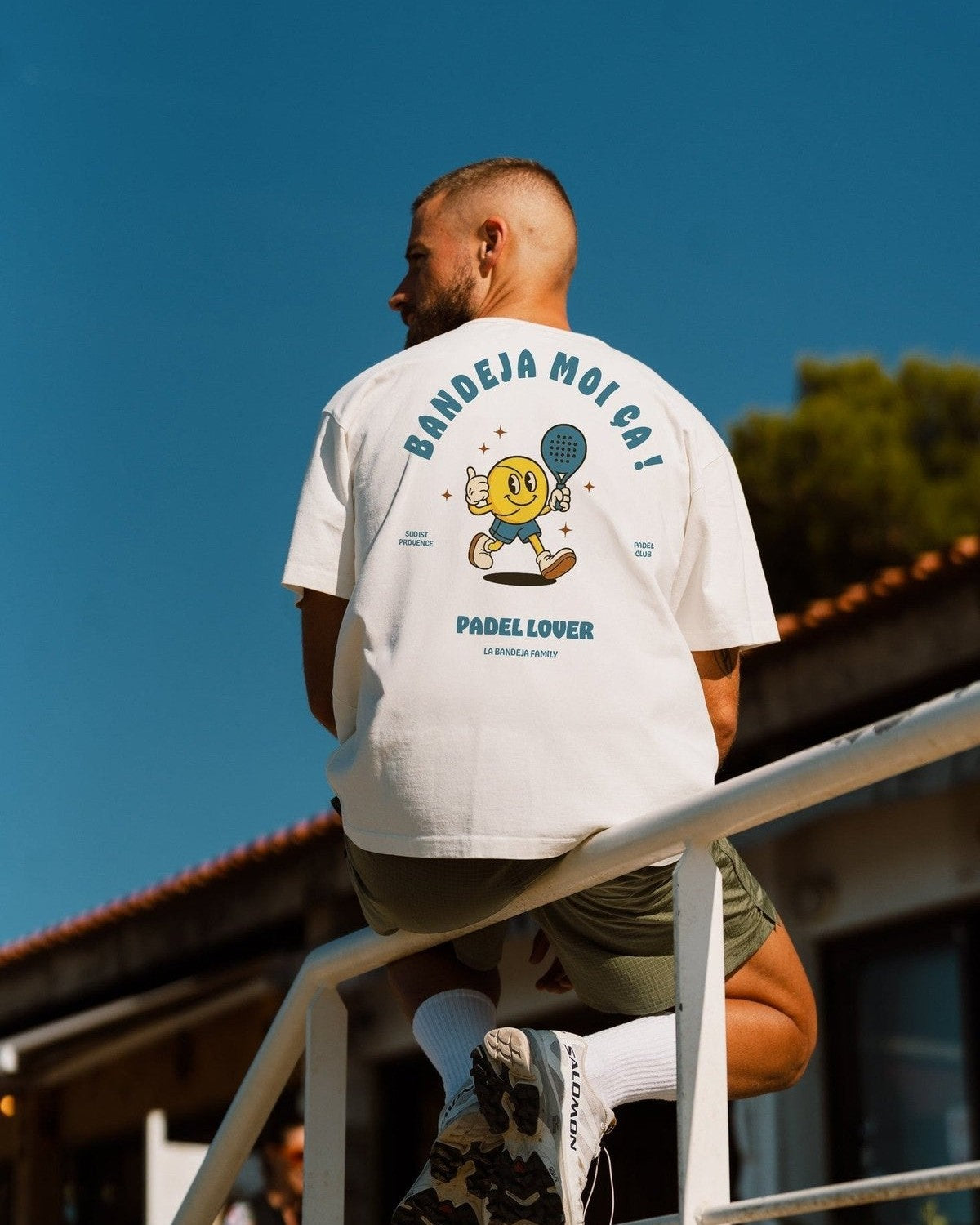 T-Shirt Bandeja Padel Club Fabriqué en Provence - Sudist