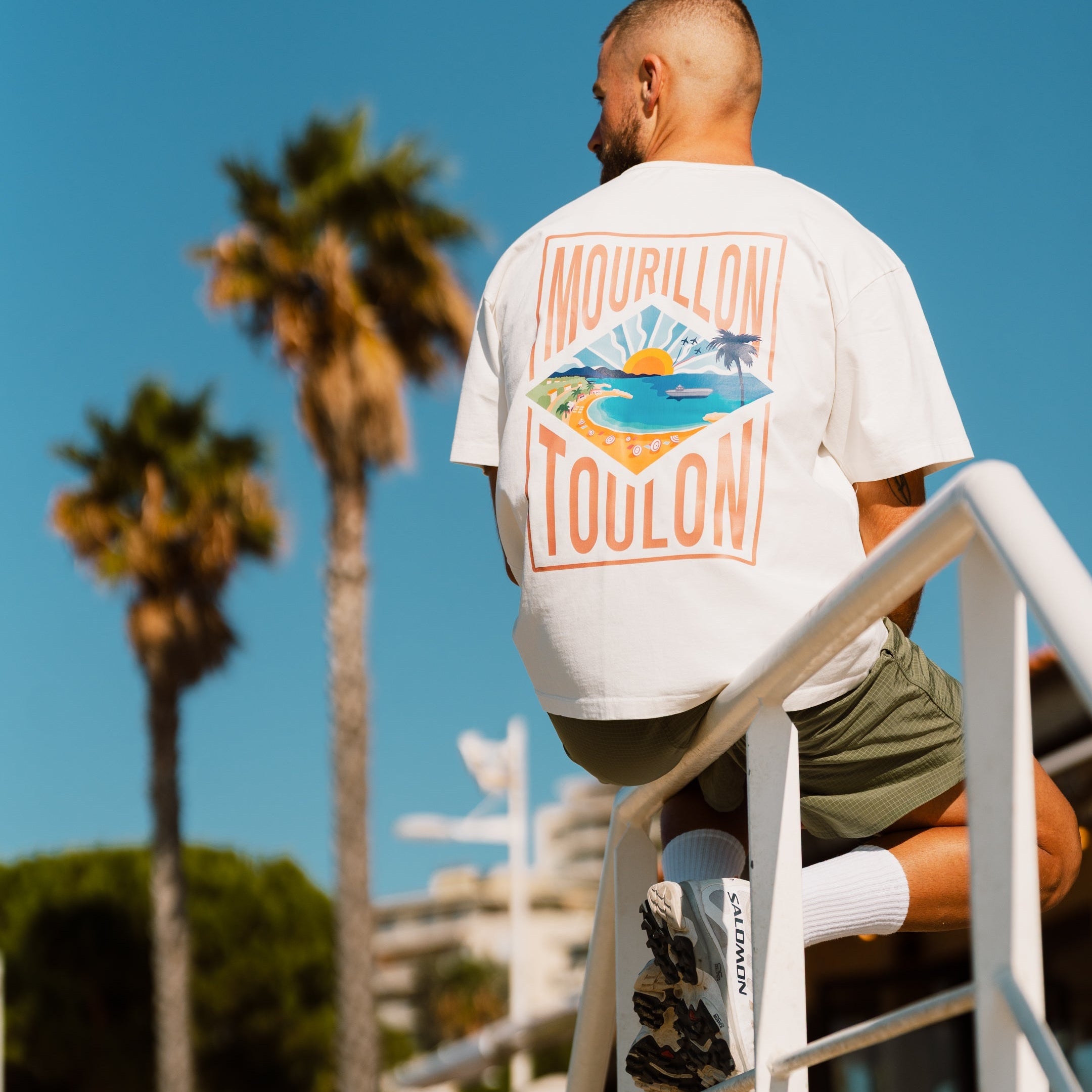 Image of T-Shirt Mourillon Toulon - Fabriqué en Provence - Sudist