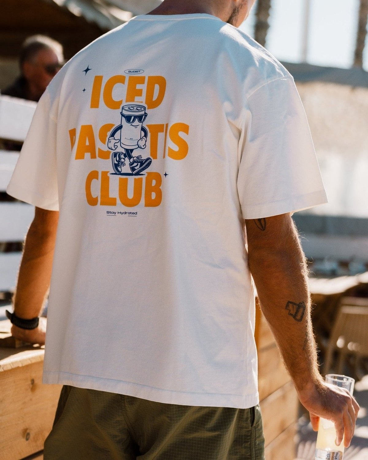 T-Shirt Iced Pastis Club Fabriqué en Provence - Sudist