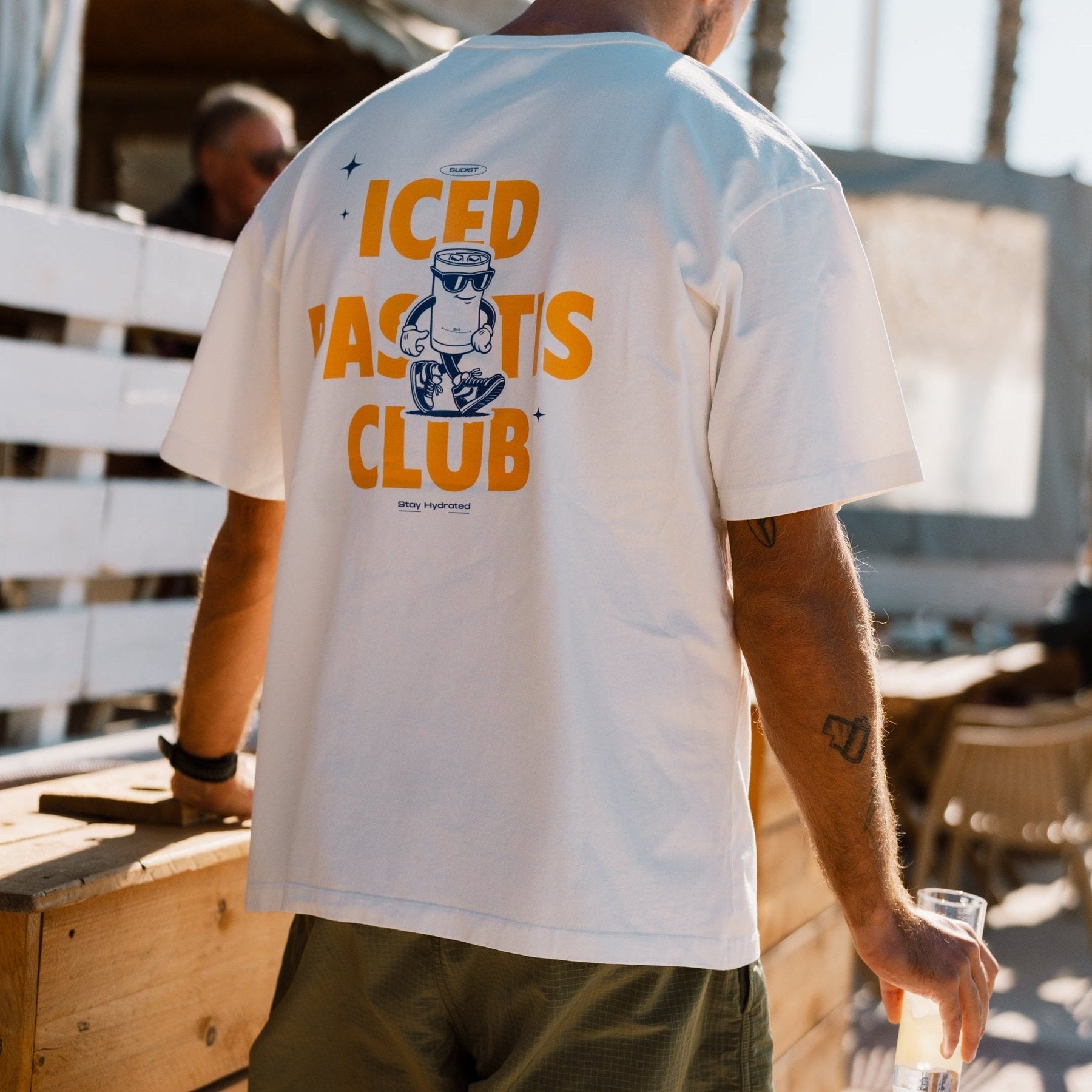 T-Shirt Iced Pastis Club outlet Fabriqué en Provence - Sudist