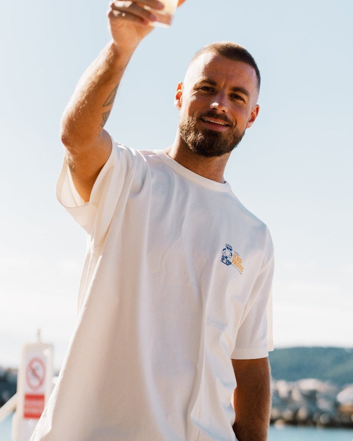 T-Shirt Iced Pastis Club Fabriqué en Provence - Sudist