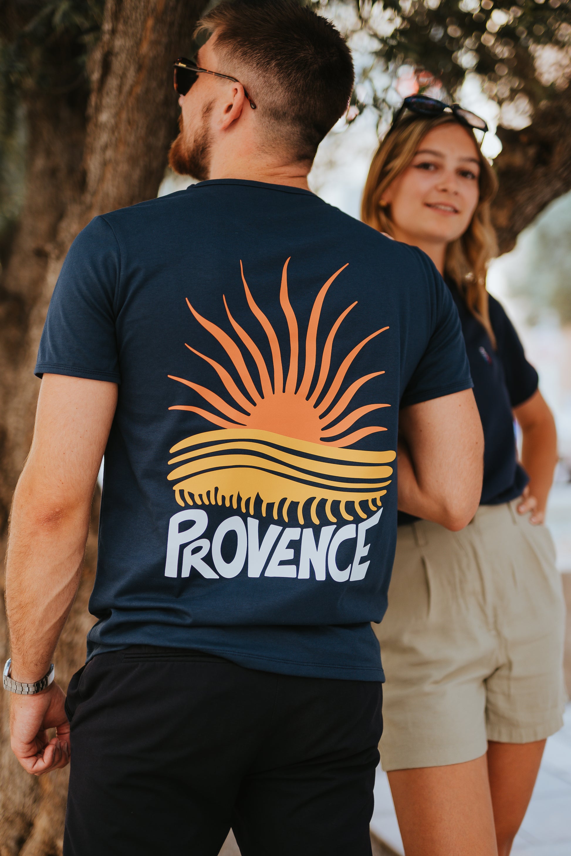 T-Shirt Soleil de Provence - Fabriqué en Provence - Sudist