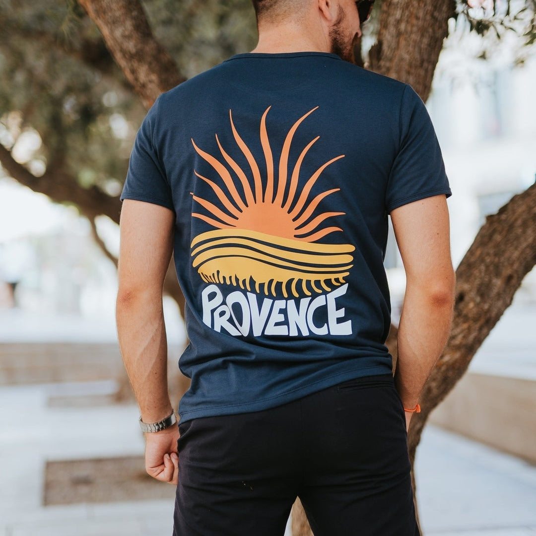 Image of T-Shirt Soleil de Provence - Fabriqué en Provence - Sudist