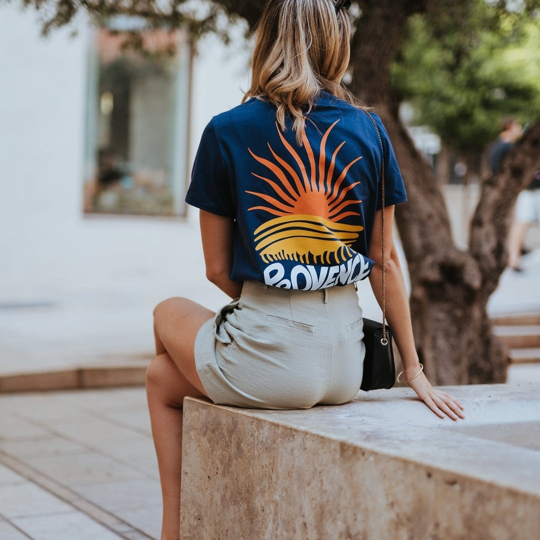 Image of T-Shirt Soleil de Provence - Fabriqué en Provence - Sudist