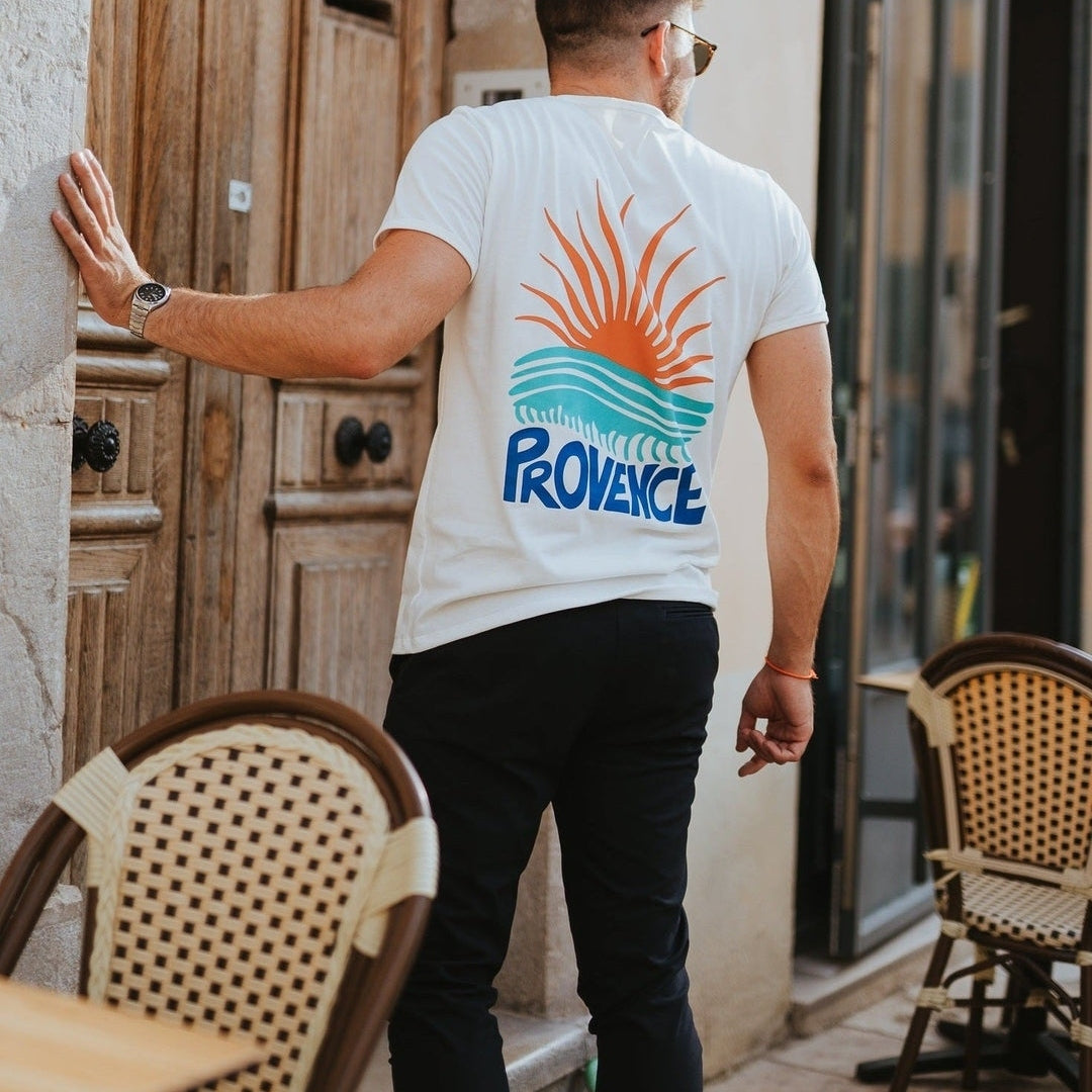 Image of T-Shirt Soleil de Provence - Fabriqué en Provence - Sudist