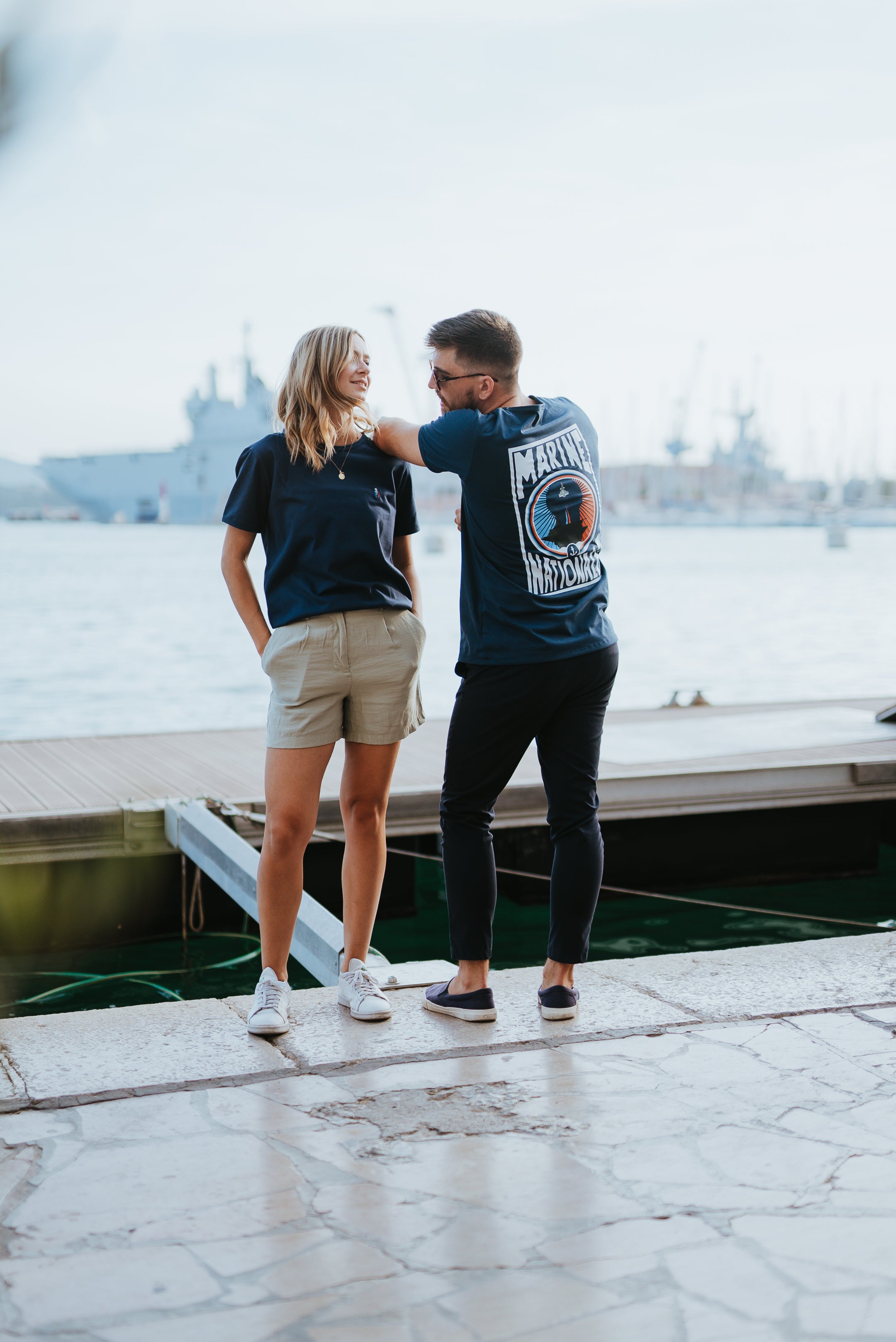 Collection of T-Shirt Marine Nationale - Fabriqué en Provence - Sudist in a gallery layout