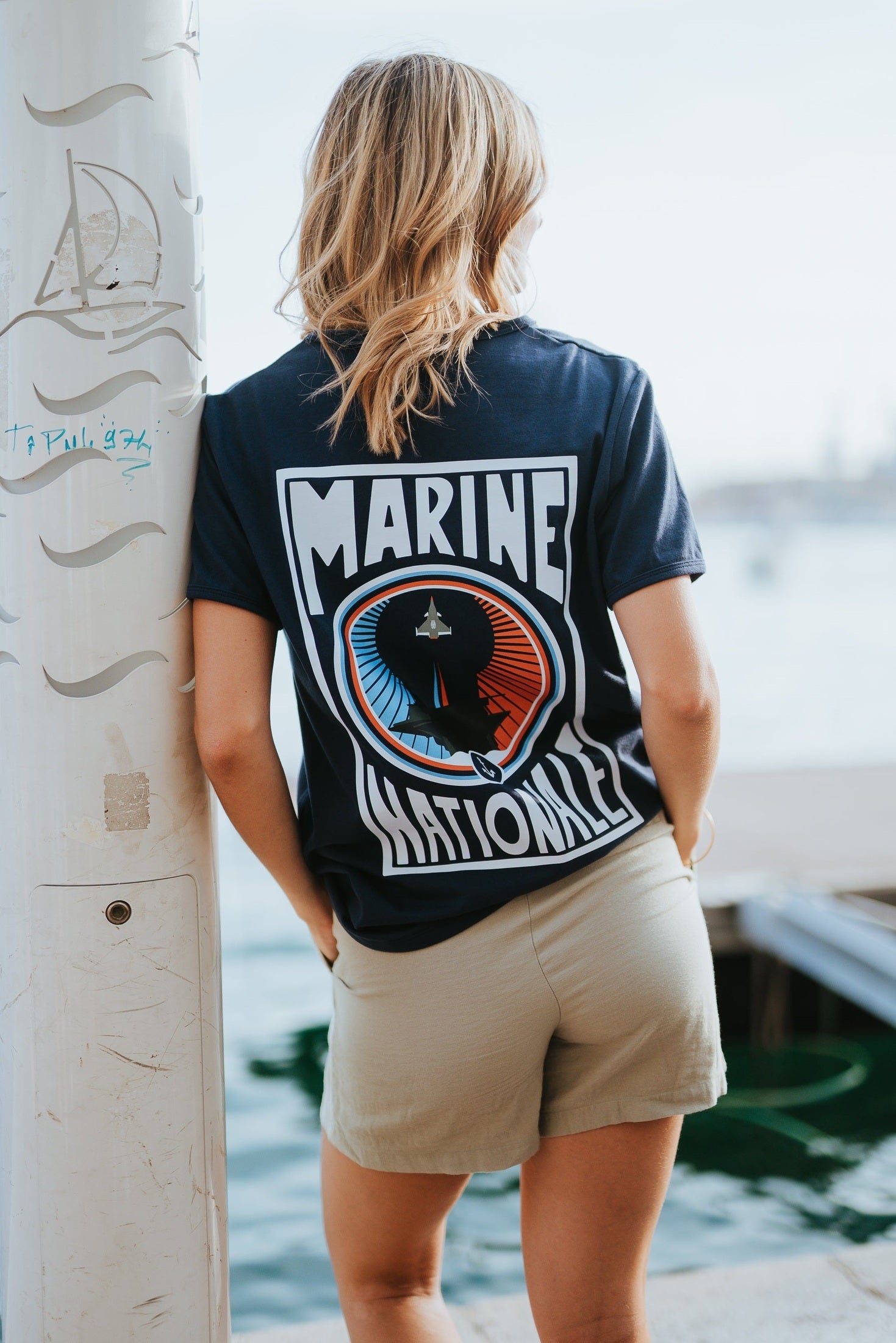 Collection of T-Shirt Marine Nationale - Fabriqué en Provence - Sudist in a gallery layout