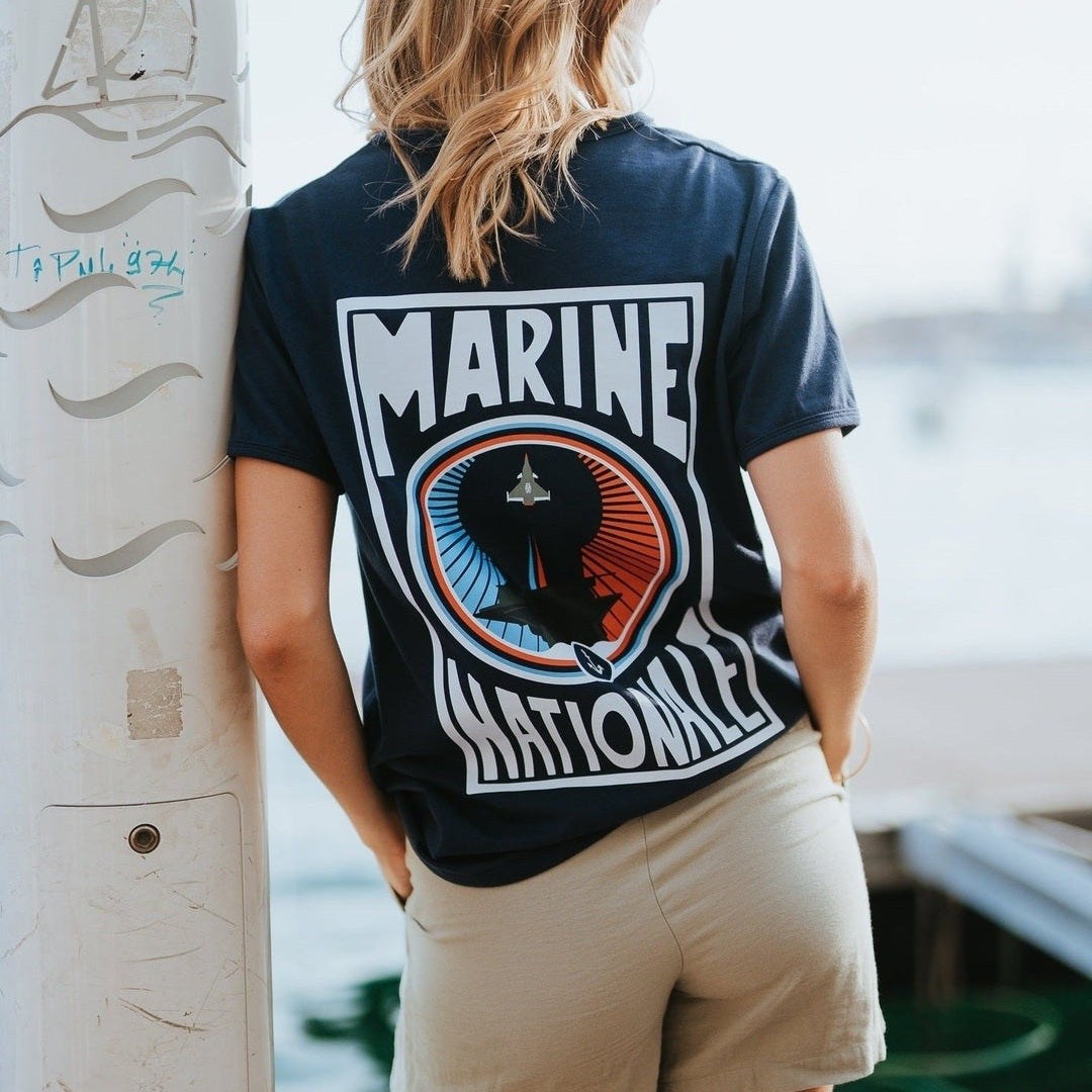 T-Shirt Marine Nationale outlet Fabriqué en Provence - Sudist