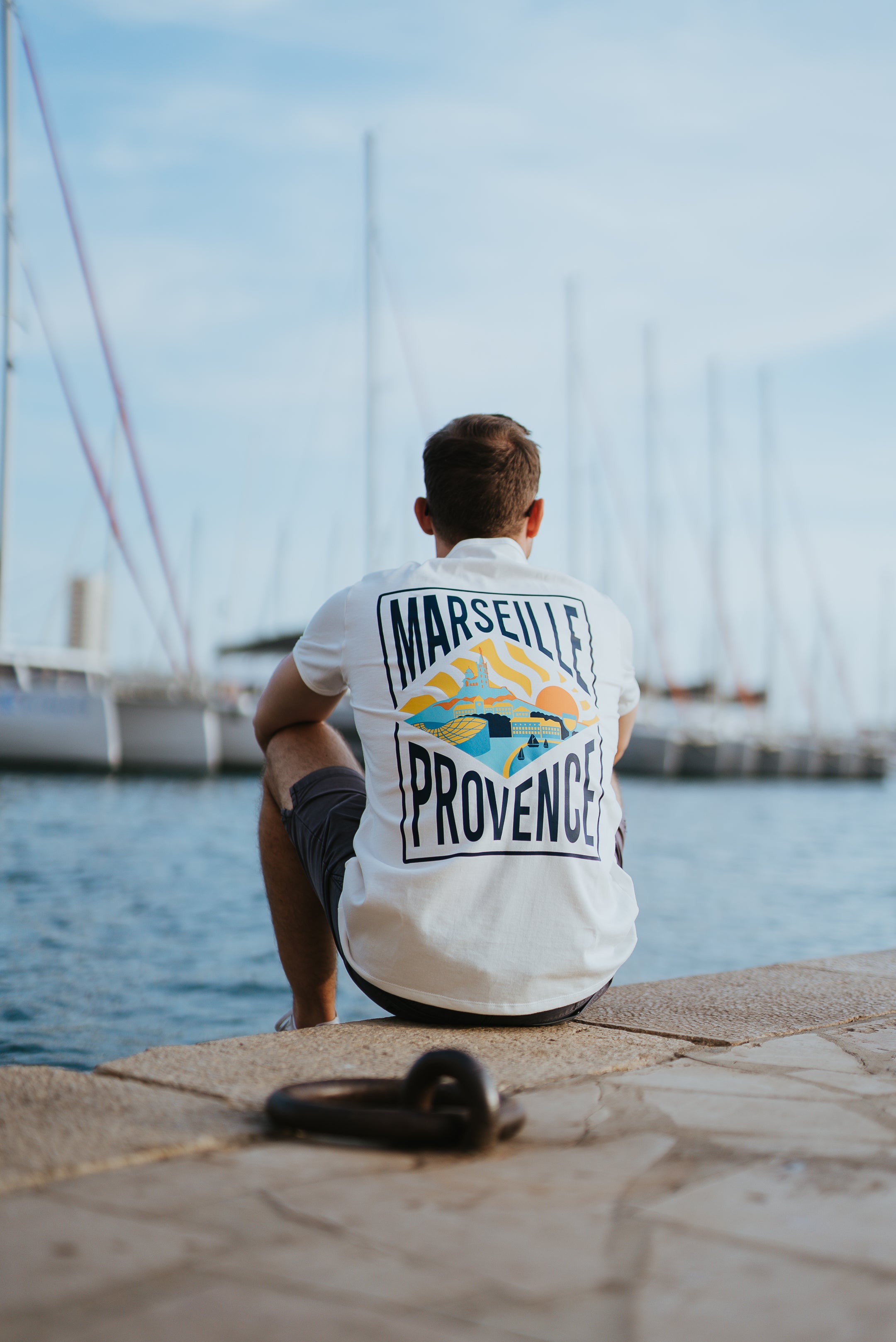 Collection of T-Shirt Marseille Provence - Fabriqué en Provence - Sudist in a gallery layout