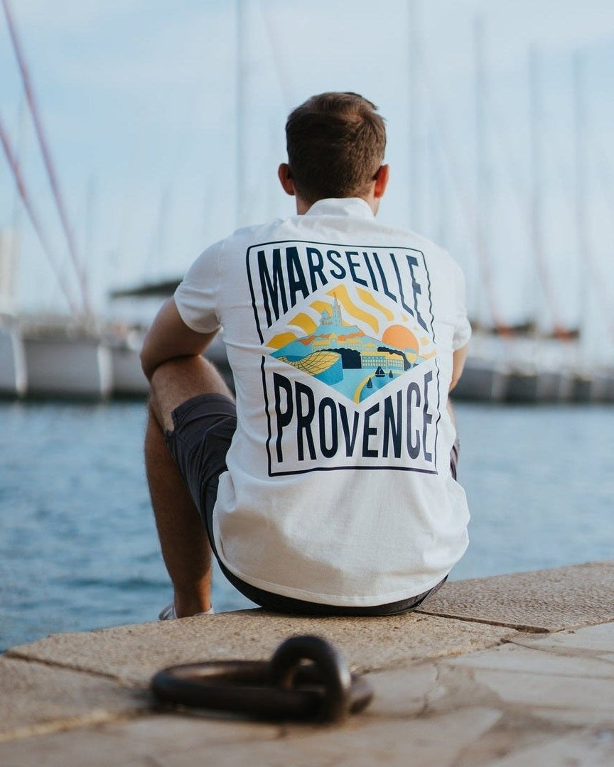 T-Shirt Marseille Provence Fabriqué en Provence - Sudist