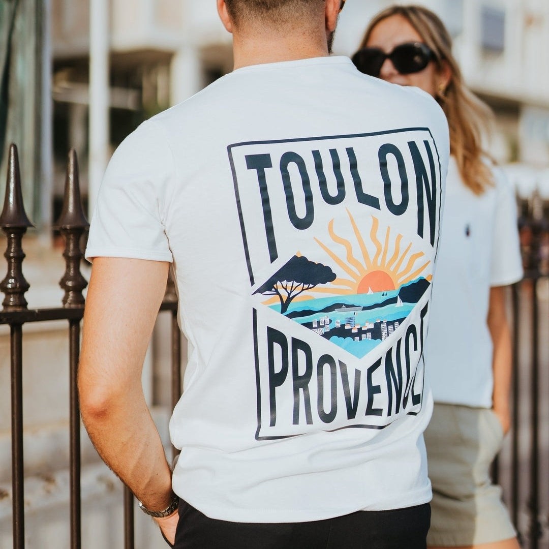 Image of T-Shirt Toulon outlet Fabriqué en Provence - Sudist