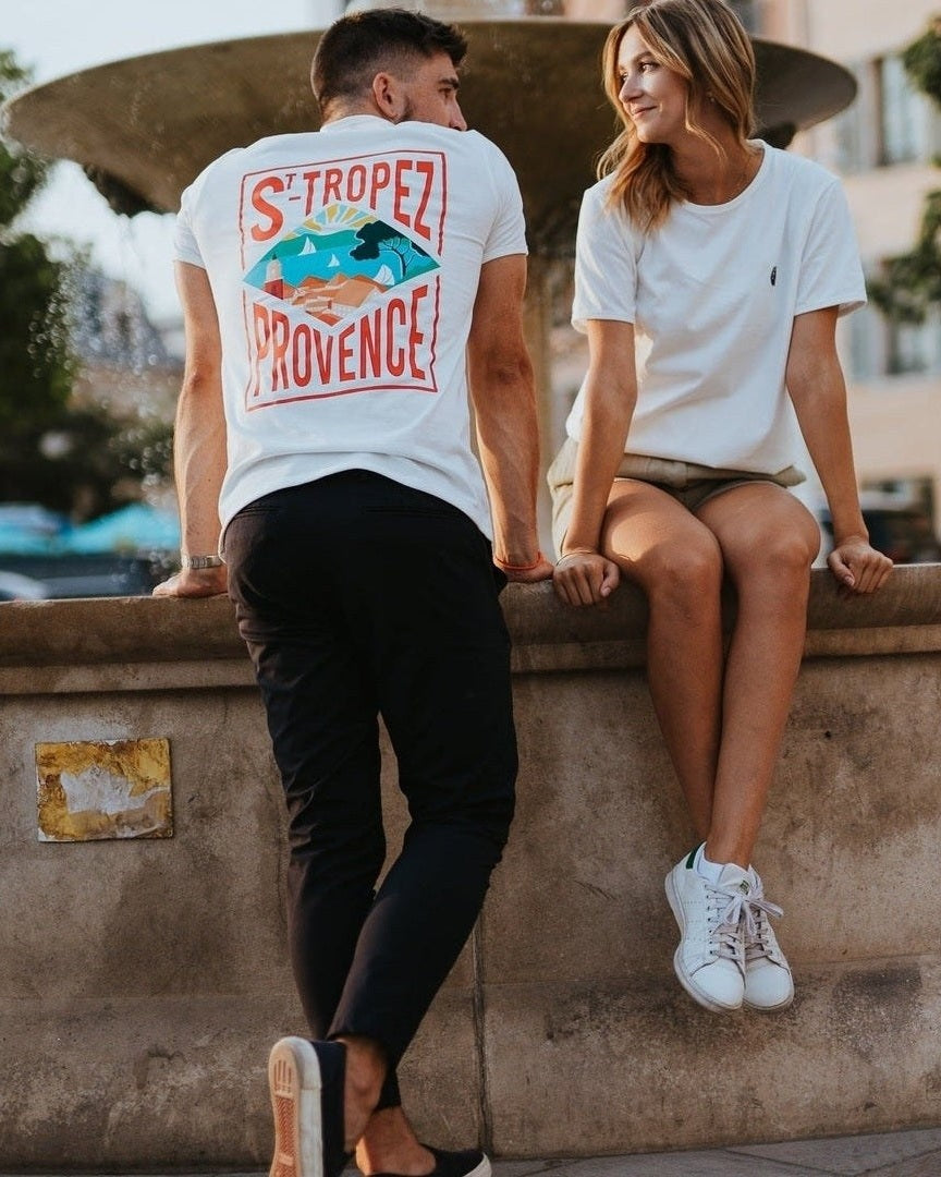 T-Shirt Saint Tropez Provence Fabriqué en Provence - Sudist