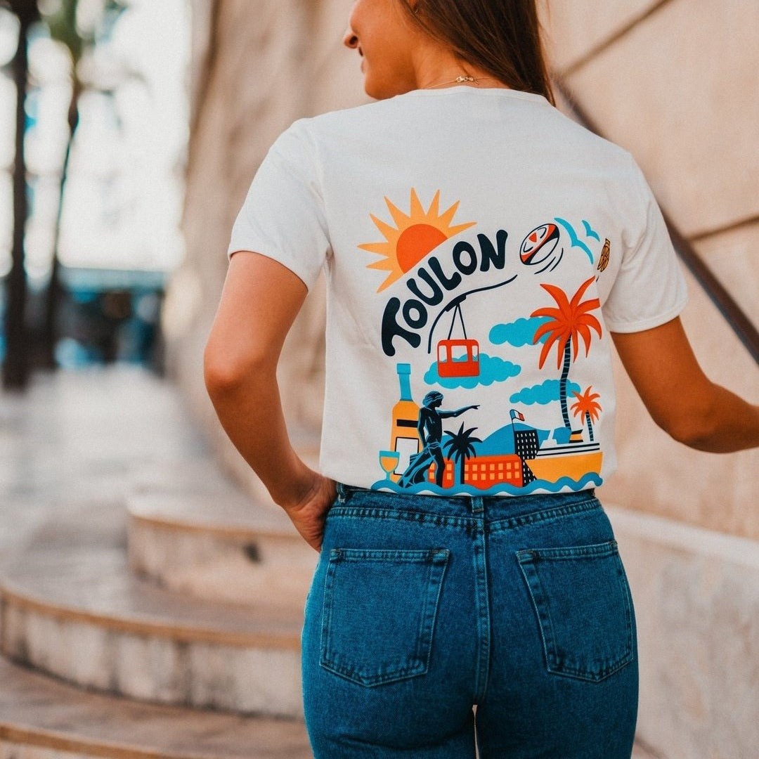 T-Shirt Toulonnais outlet Fabriqué en Provence - Sudist