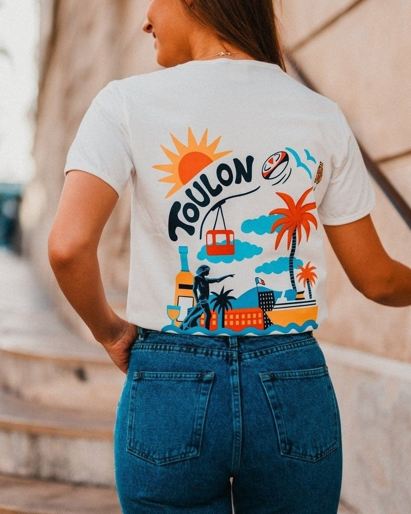 T-Shirt Toulonnais outlet Fabriqué en Provence - Sudist