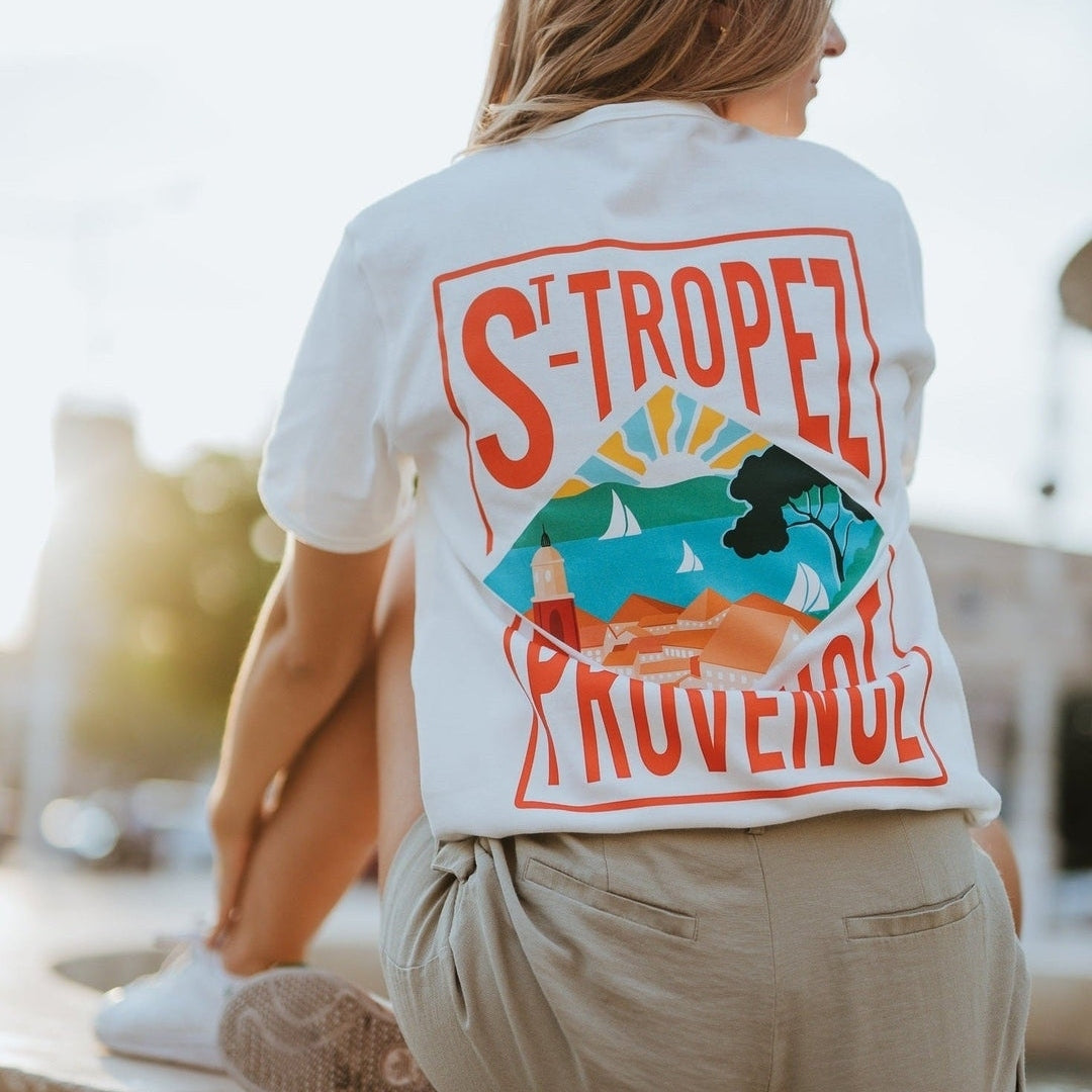 Image of T-Shirt Saint Tropez Provence - Fabriqué en Provence - Sudist