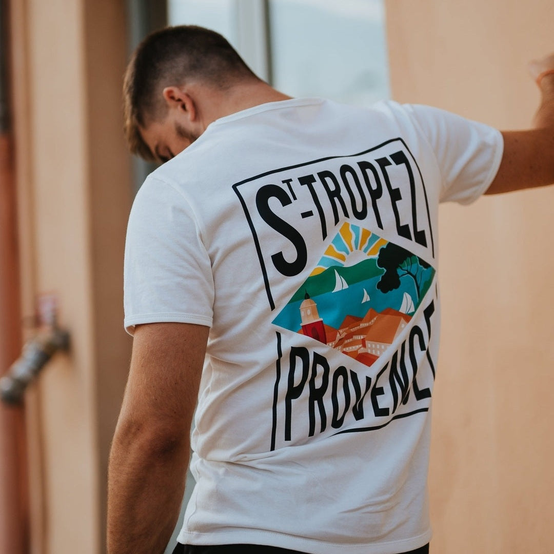 Image of T-Shirt Saint Tropez Provence - Fabriqué en Provence - Sudist