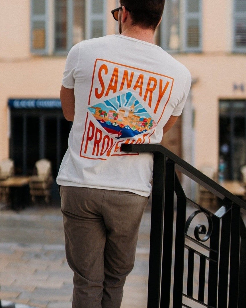 T-Shirt Sanary outlet Fabriqué en Provence - Sudist