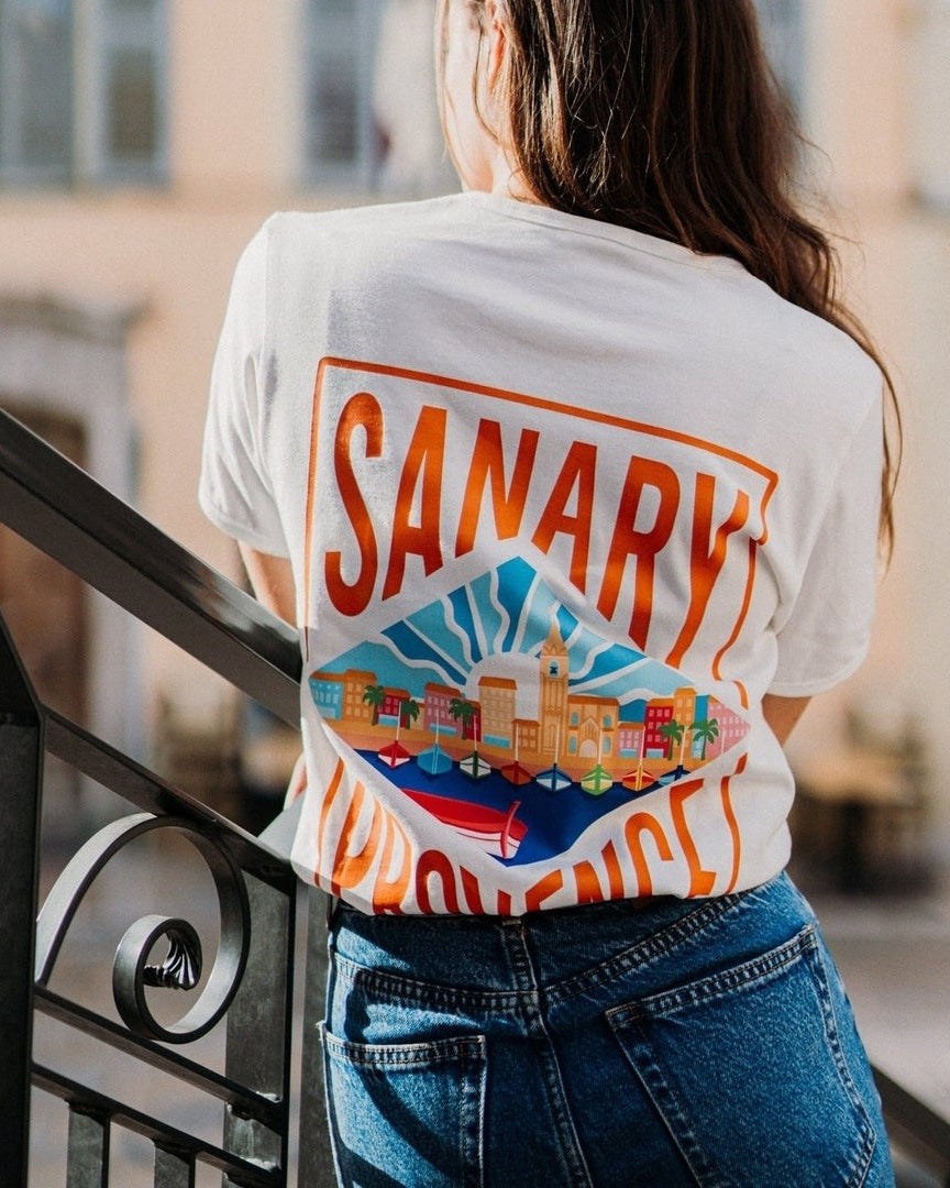 T-Shirt Sanary outlet Fabriqué en Provence - Sudist