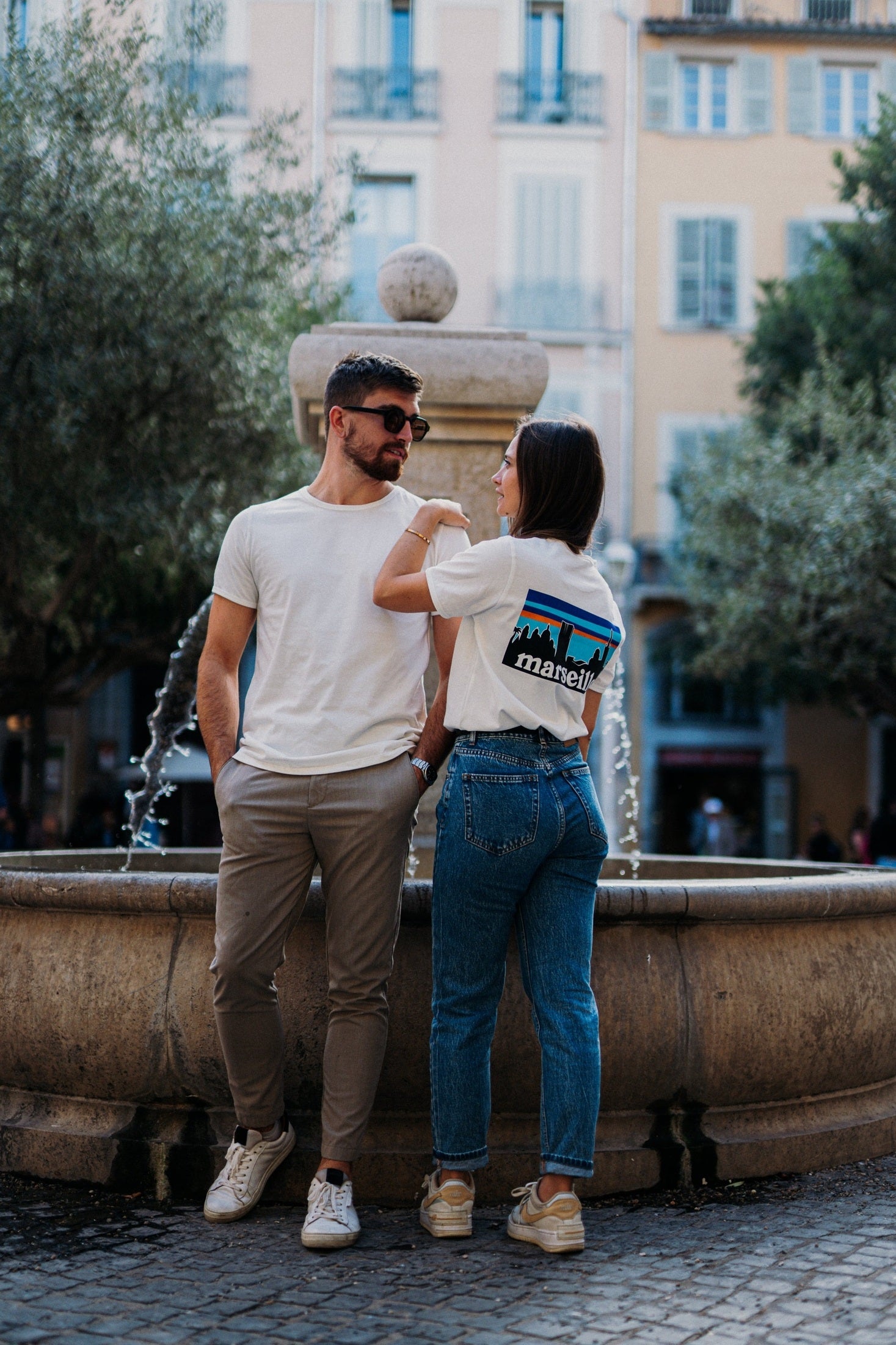 Collection of T-Shirt skyline Marseille - Fabriqué en Provence - Sudist in a gallery layout