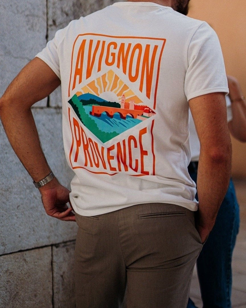 T-Shirt Avignon Fabriqué en Provence - Sudist