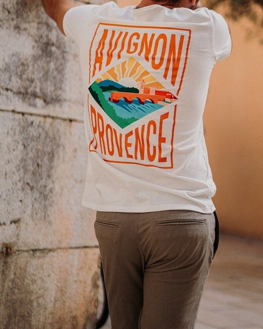 Image of T-Shirt Avignon Fabriqué en Provence - Sudist