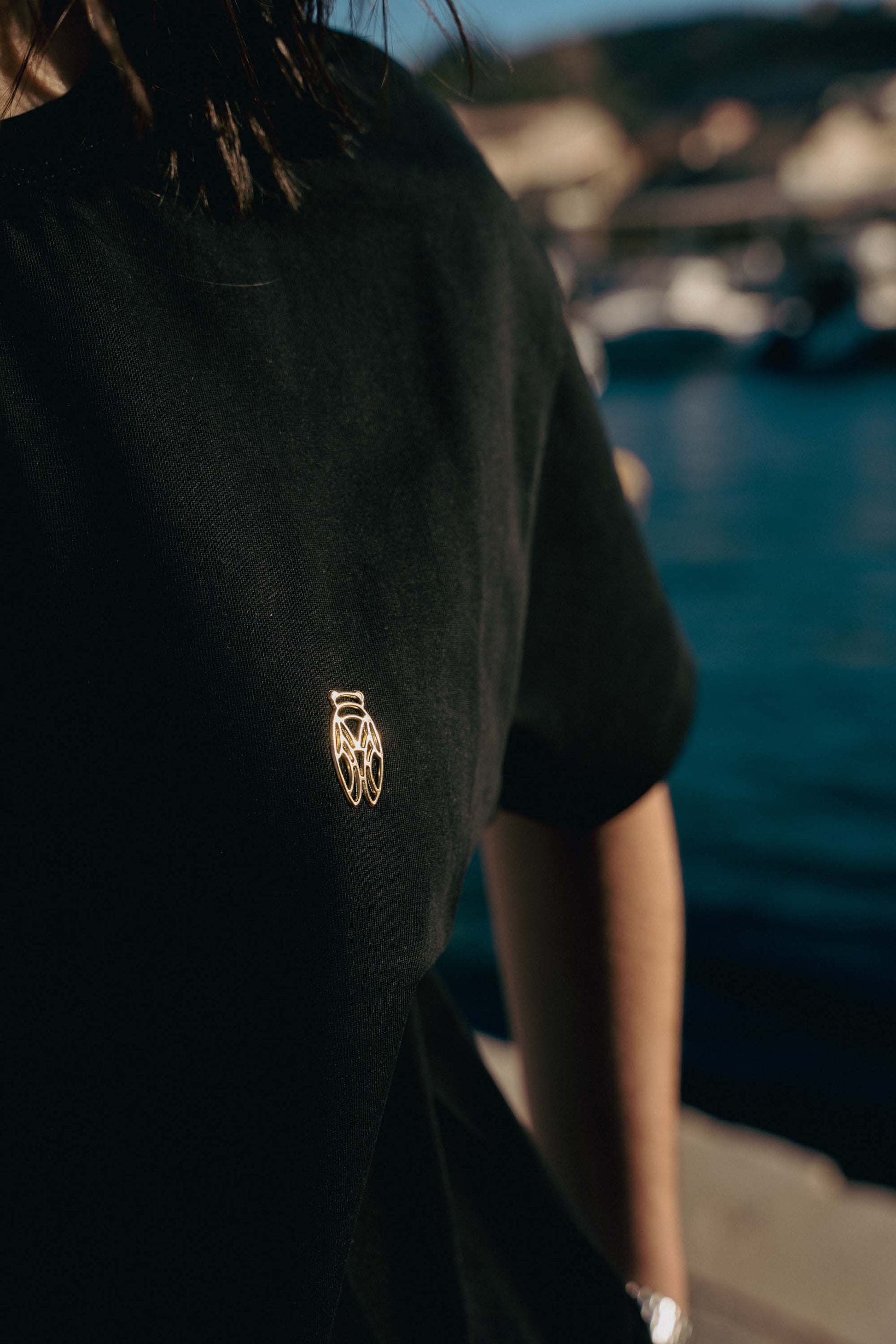 T-Shirt Cigale Dorée